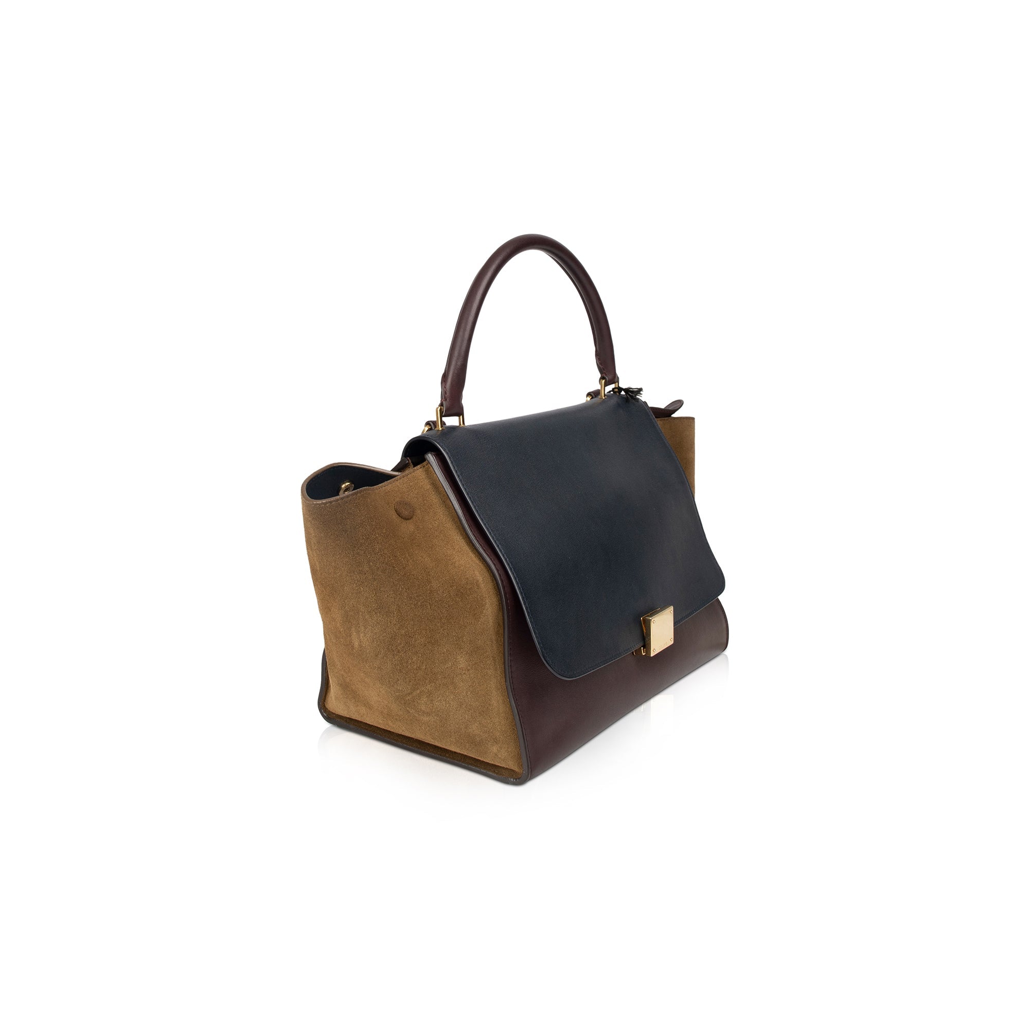 Celine Medium Tricolor Trapeze Bag