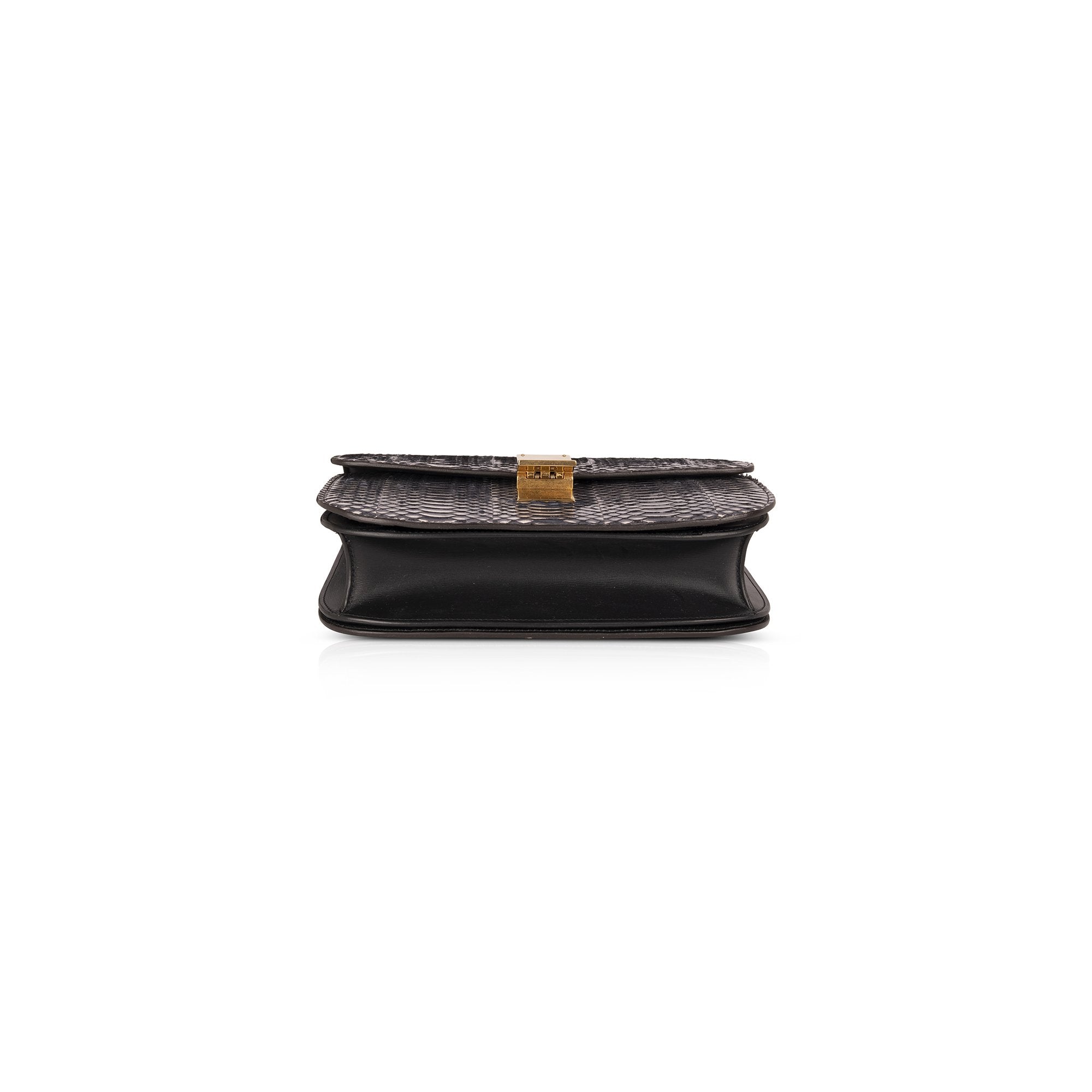 Celine Python Medium Classic Box Bag w/ Box & Tags