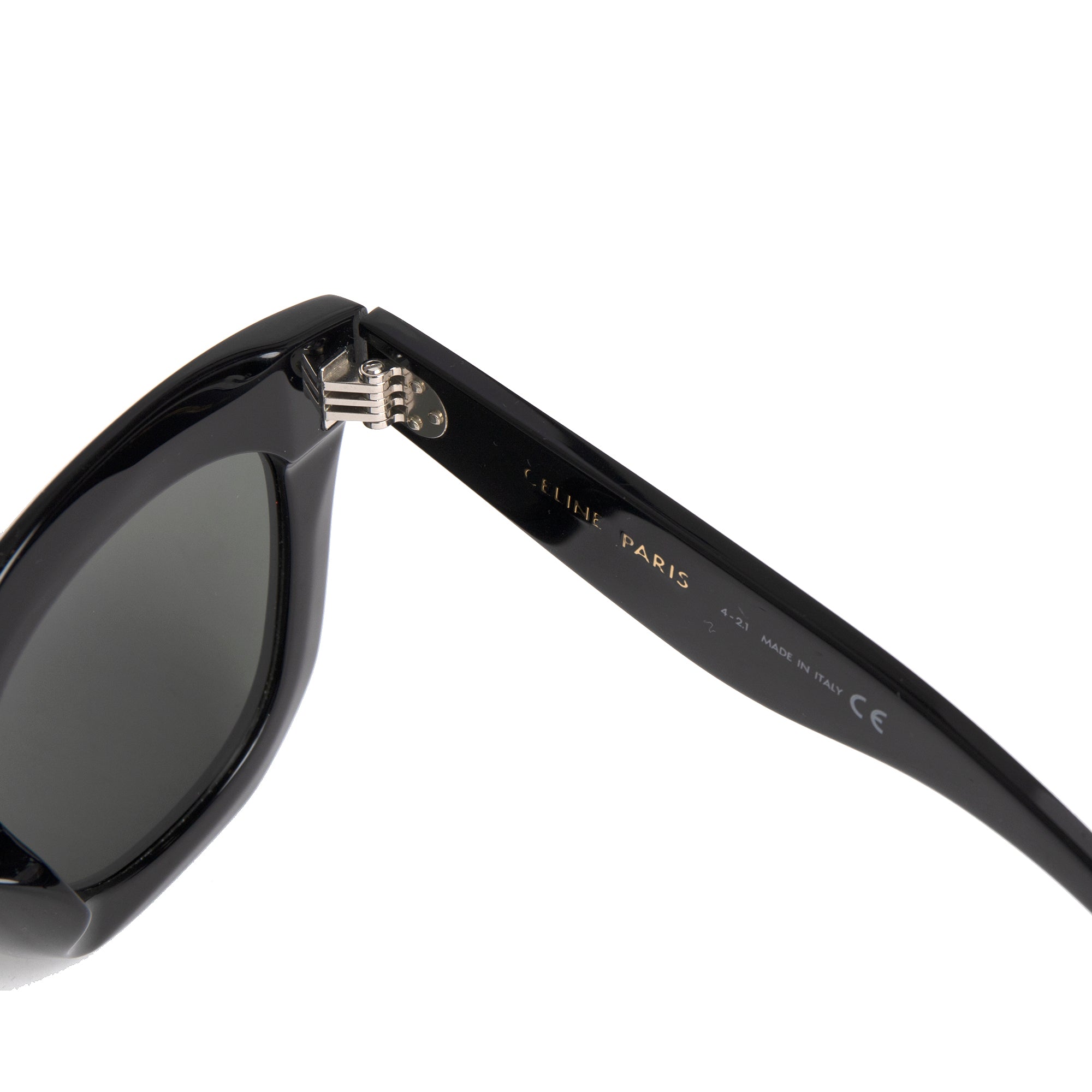 Celine Round Cat-Eye CL4005FN Sunglasses w/ Box & Case