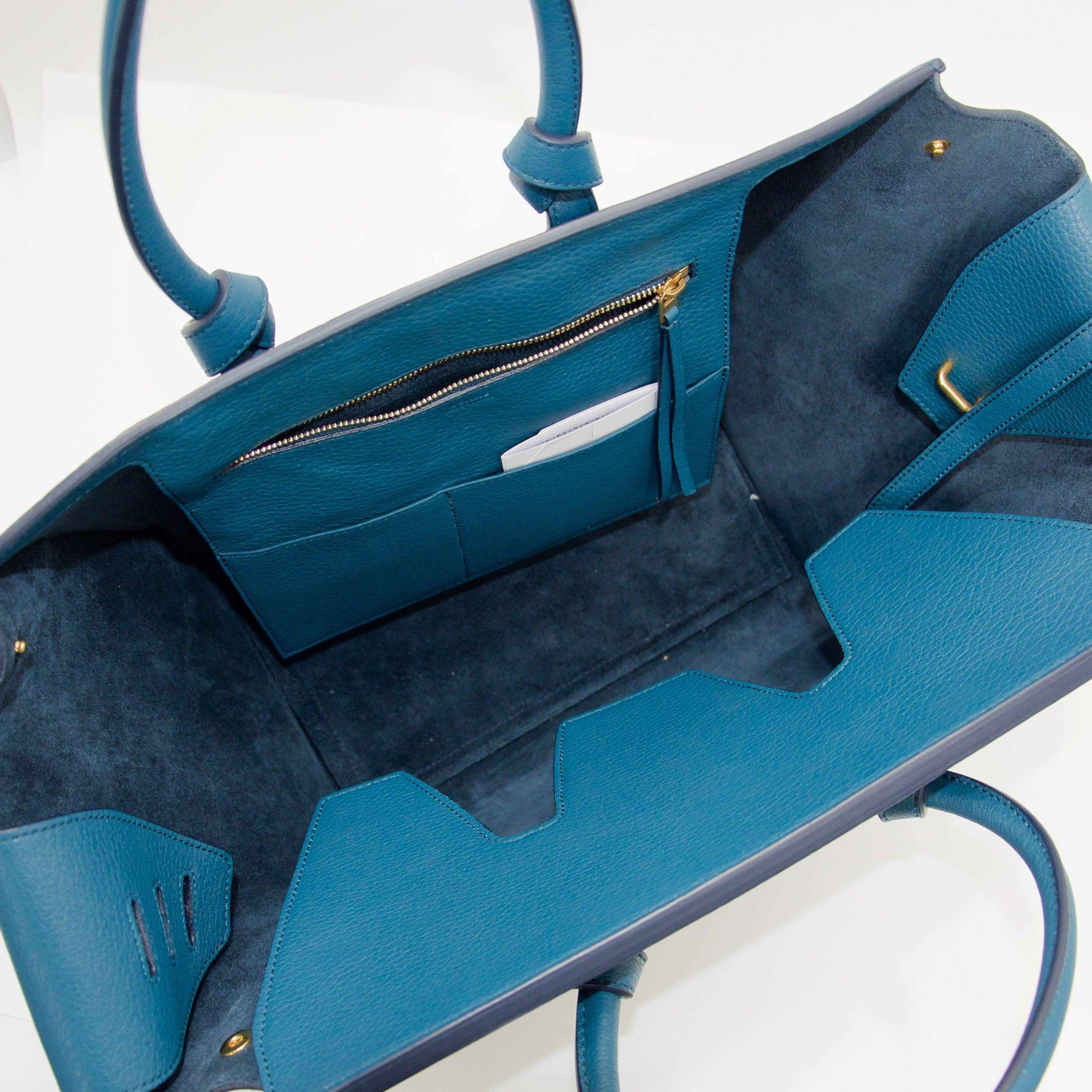 Celine Small Tie Tote w/ Pouch