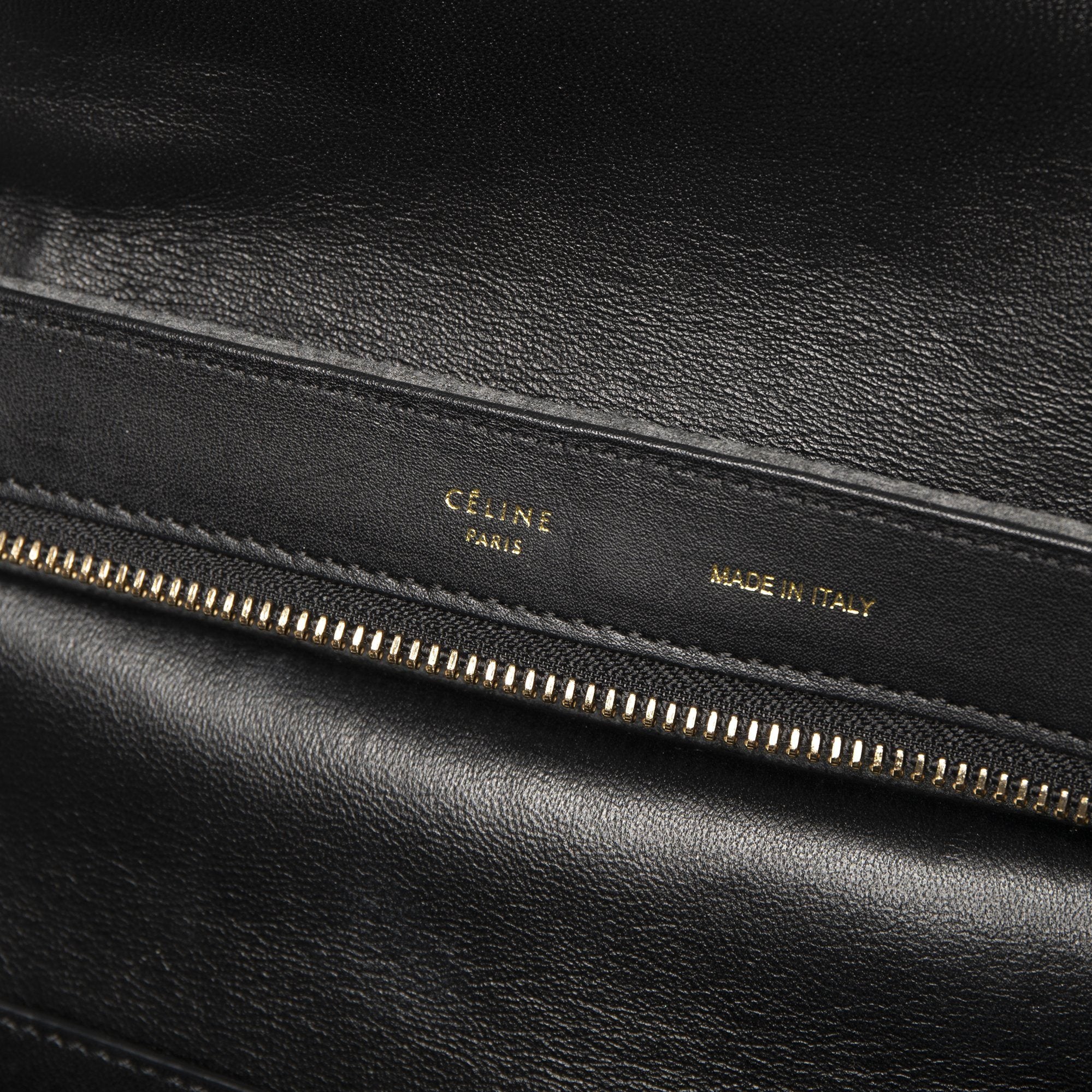 Celine Small Wool Trapeze Bag