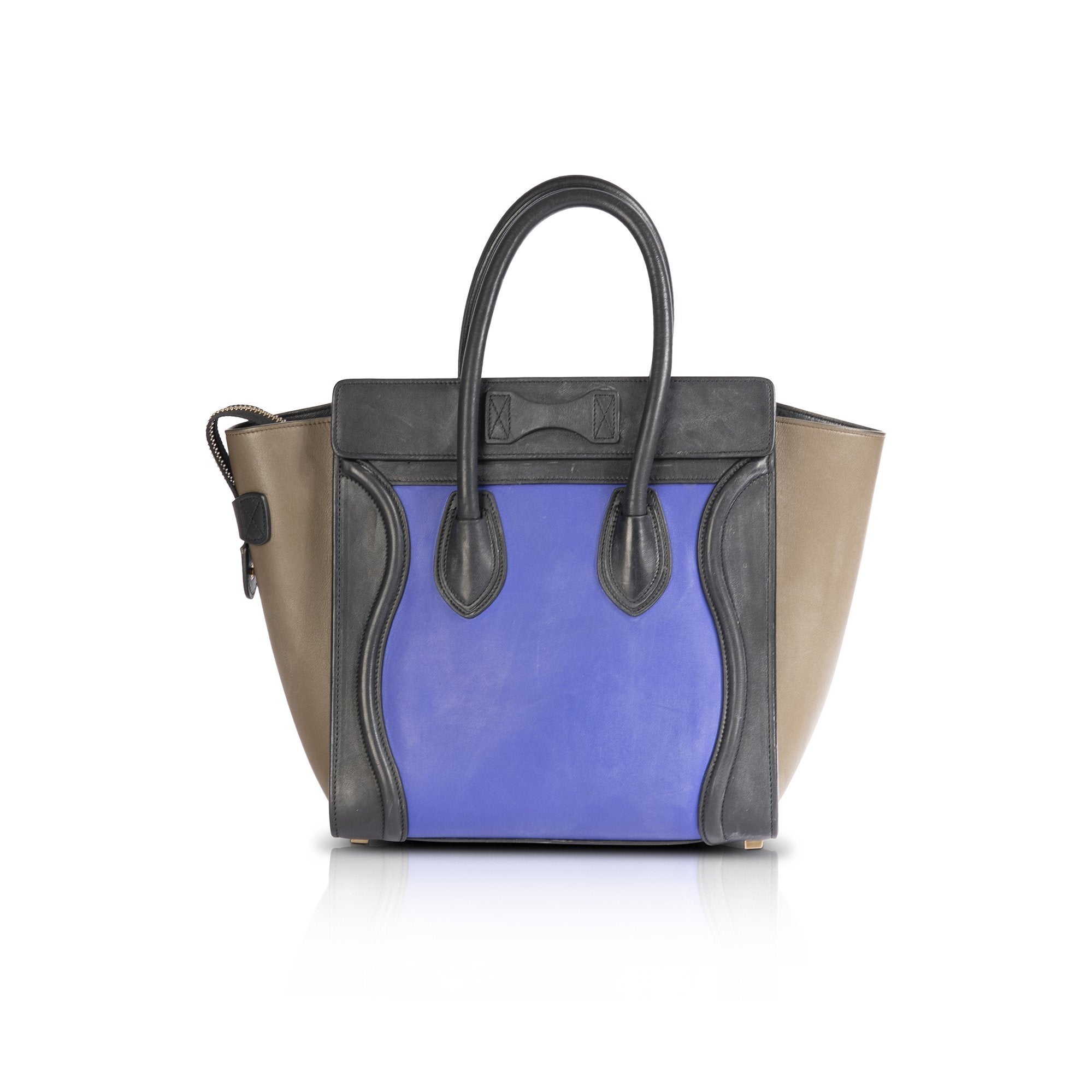 Celine Tricolour Micro Luggage Tote