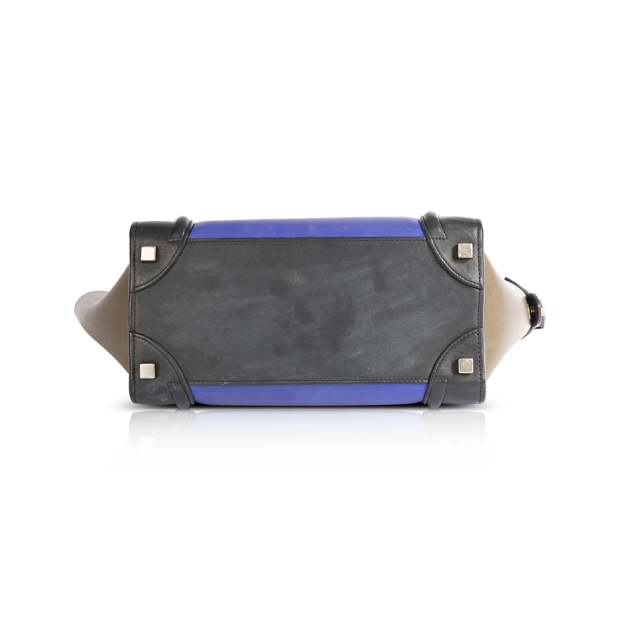 Celine Tricolour Micro Luggage Tote