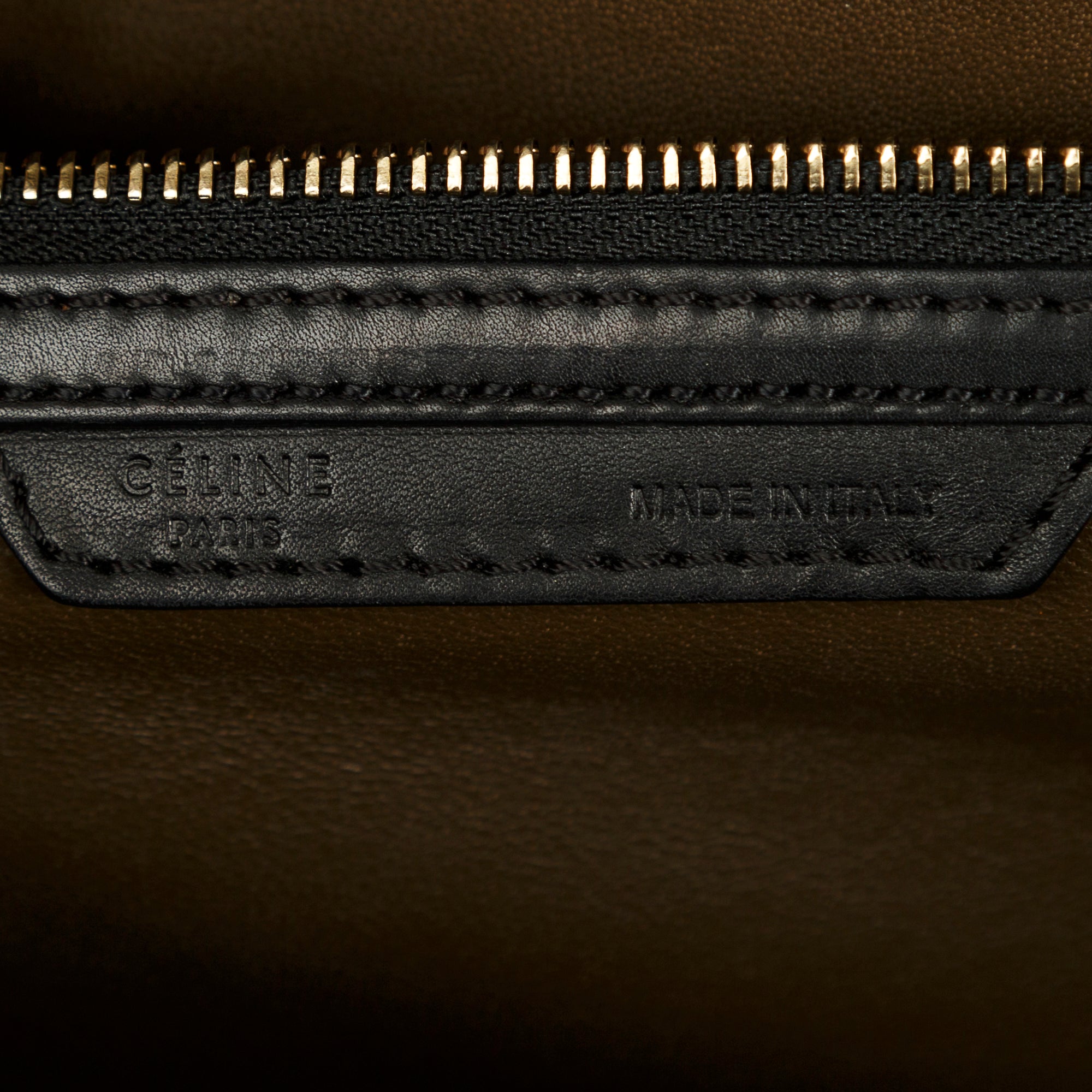 Celine Tricolour Mini Luggage Tote