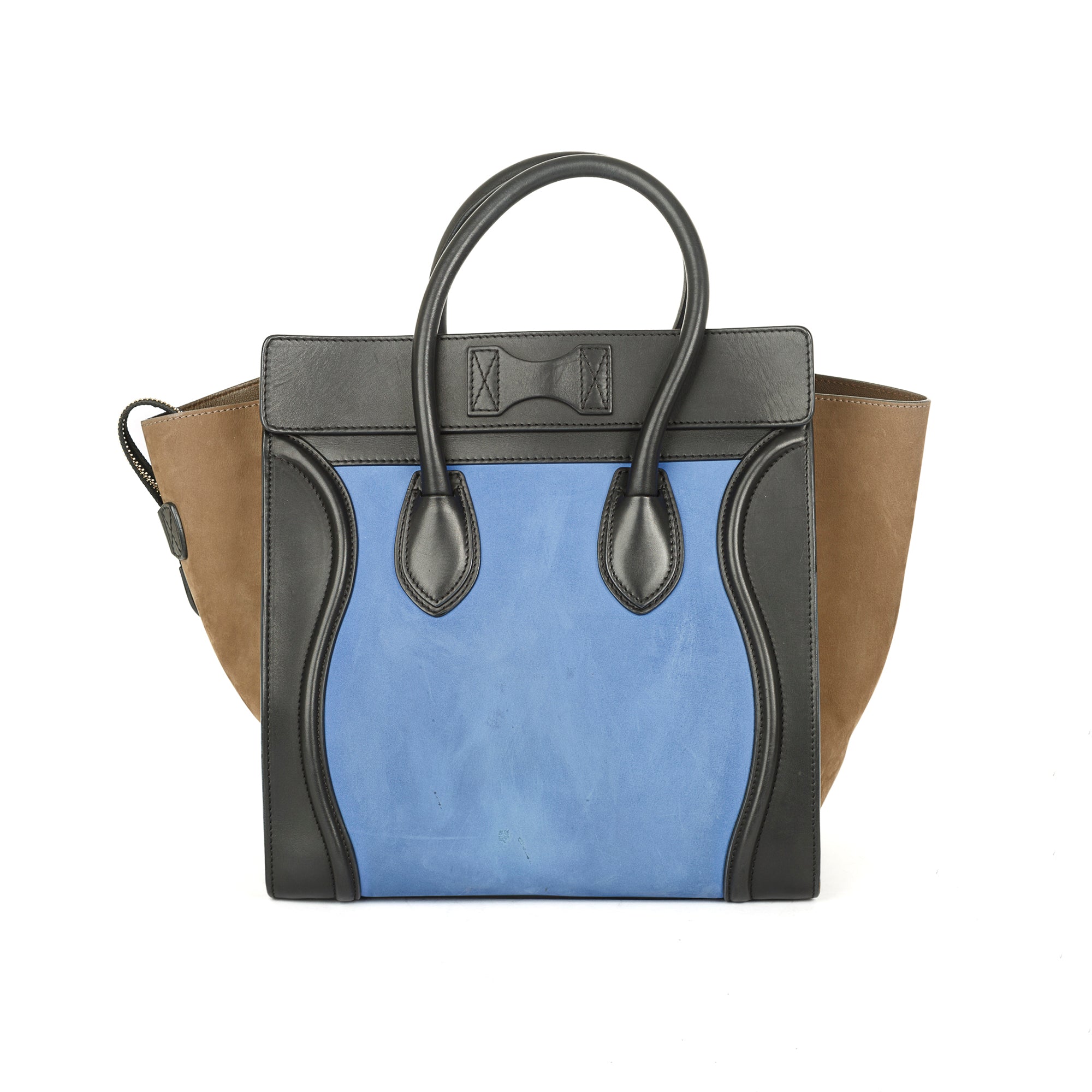 Celine Tricolour Mini Luggage Tote