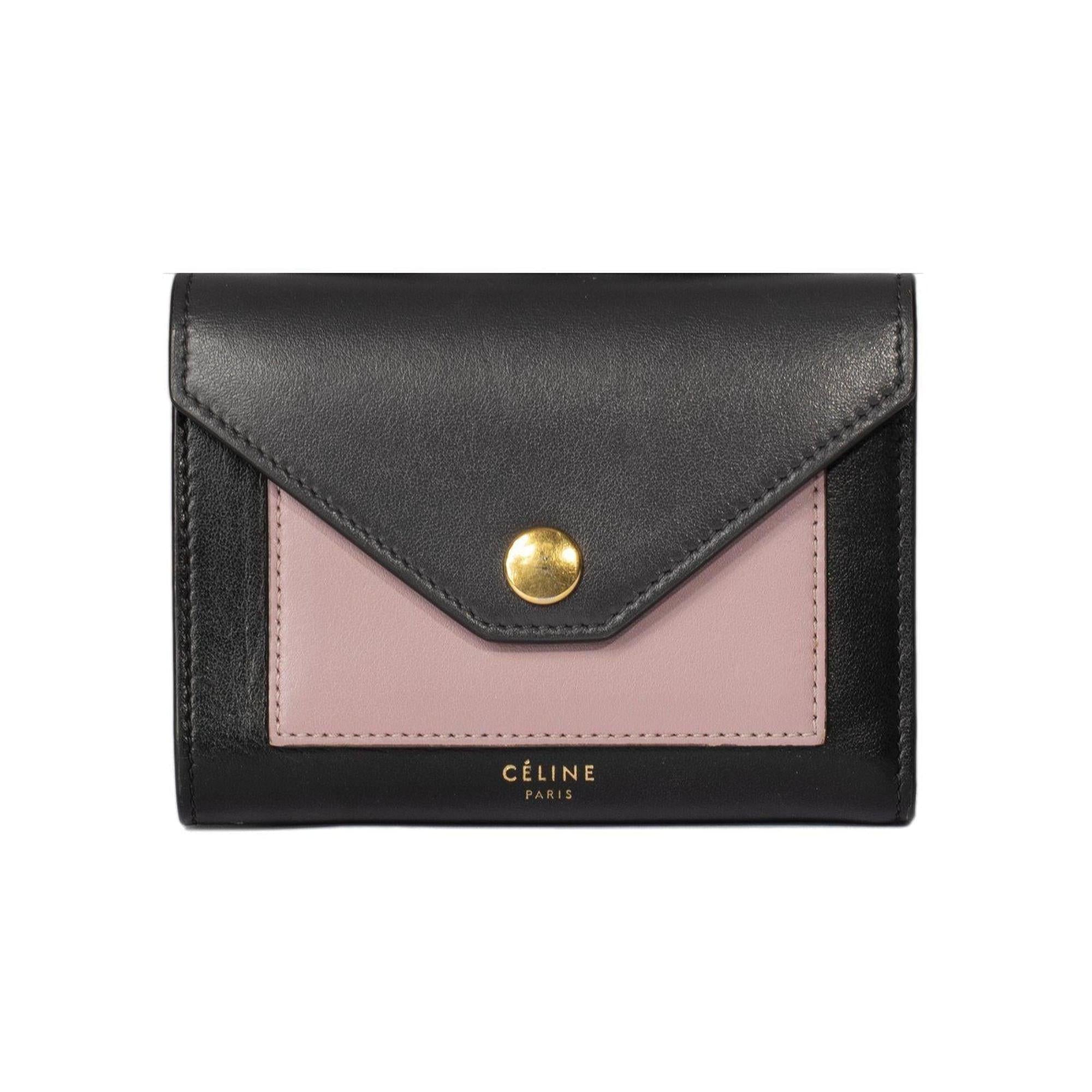 Celine Tricolour Pocket Cardholder