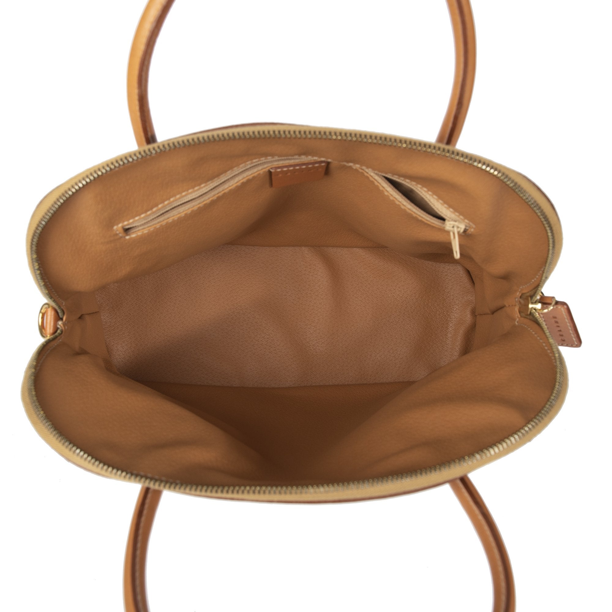 Celine Vintage Macadam Triomphe Dome Bag w/ Strap
