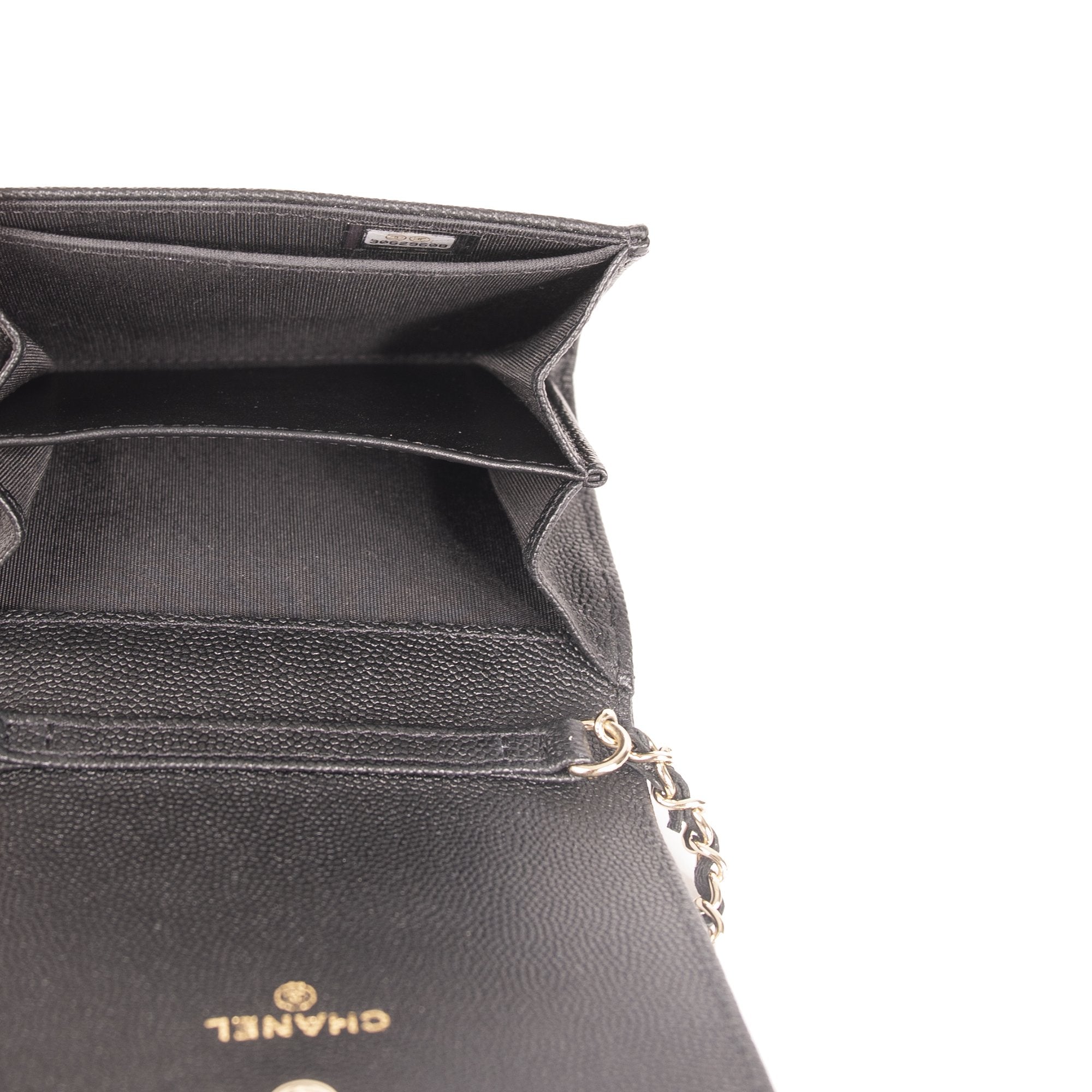 Chanel 2020 Mademoiselle Mini Wallet on Chain Crossbody Bag w/ Box