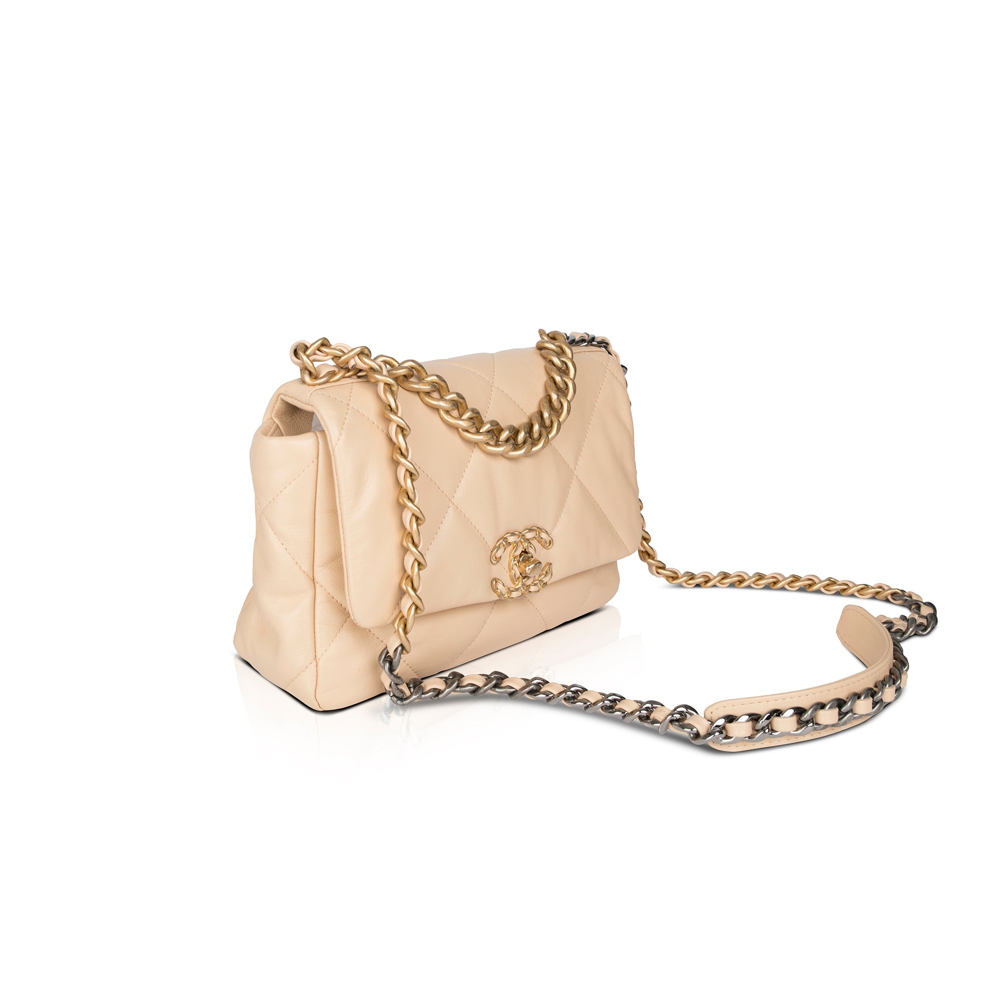 Chanel 2020 Medium 19 Flap Bag w/ Box & Authenticity Card