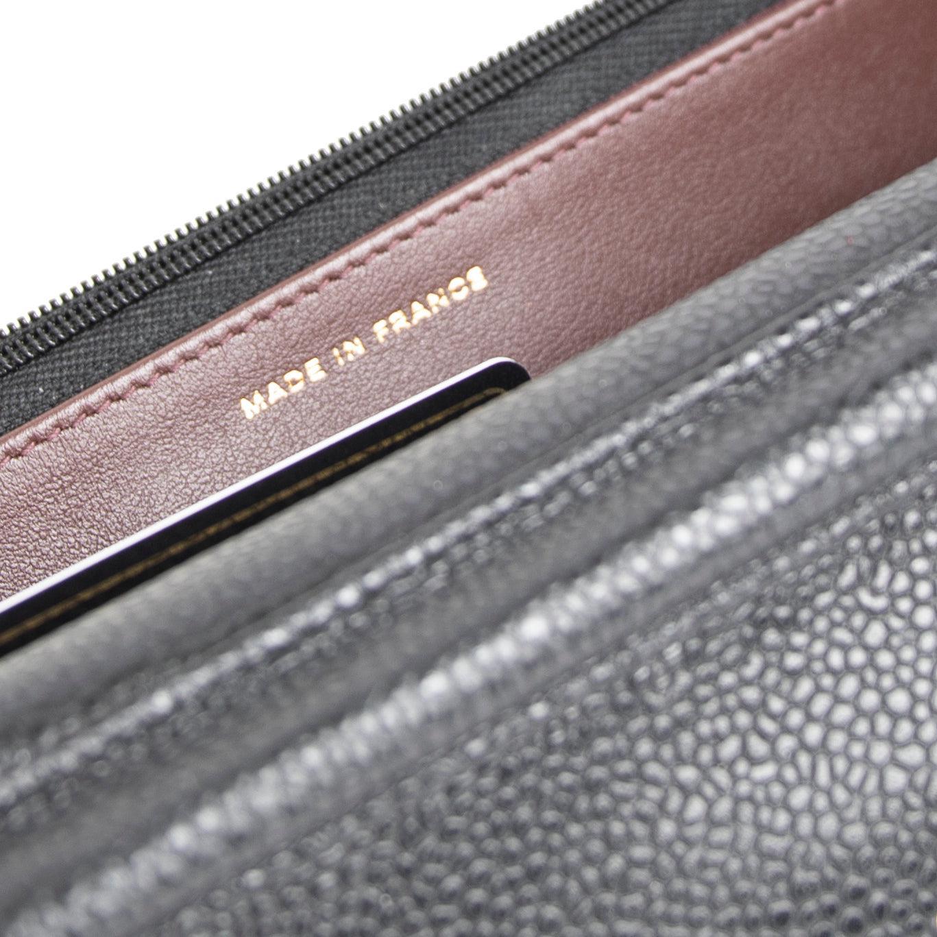 Chanel 2021 Black Caviar Classic Wallet on Chain w/ Box & Authenticity Card