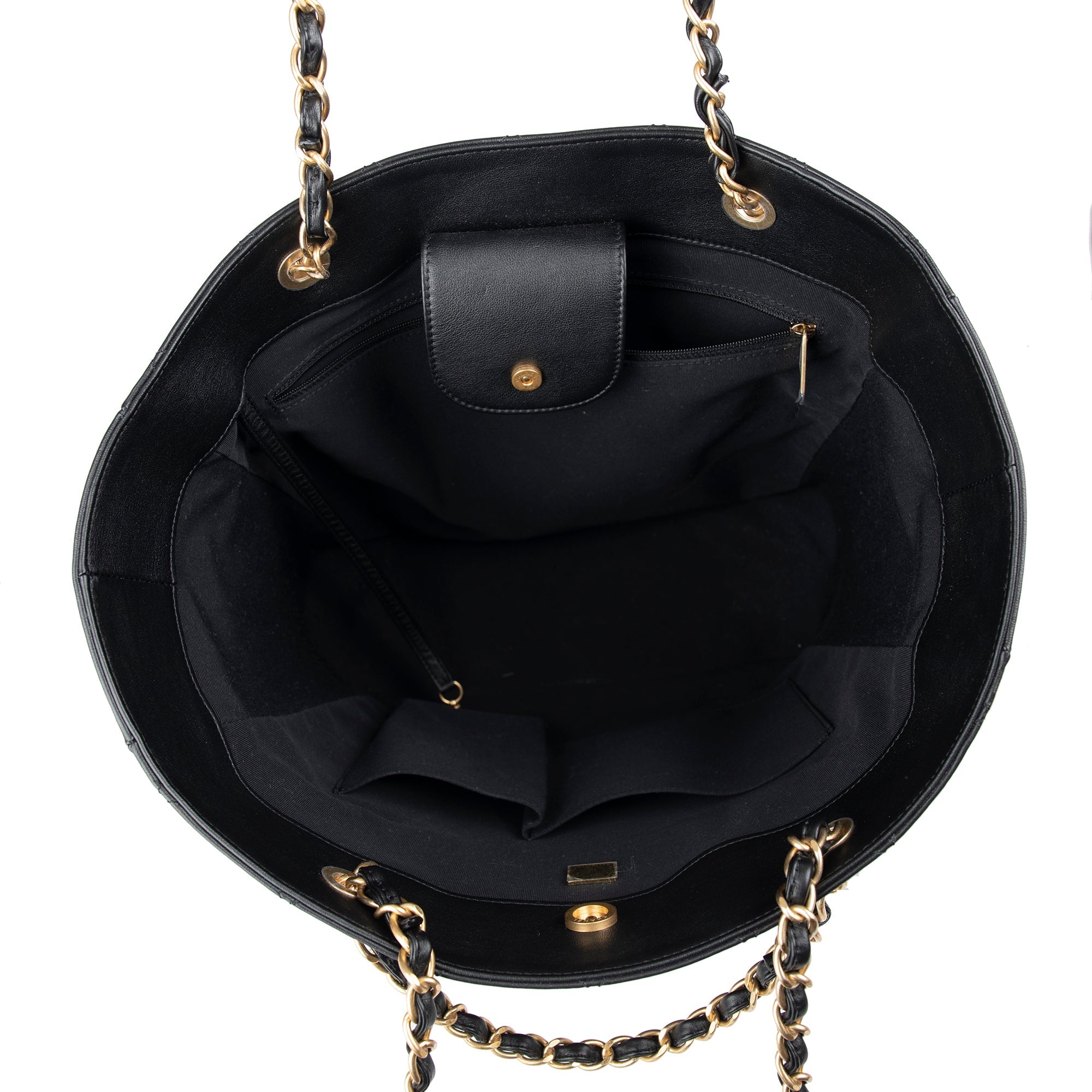 Chanel 2021 Grand Shopping Tote w/ Box & Receipt