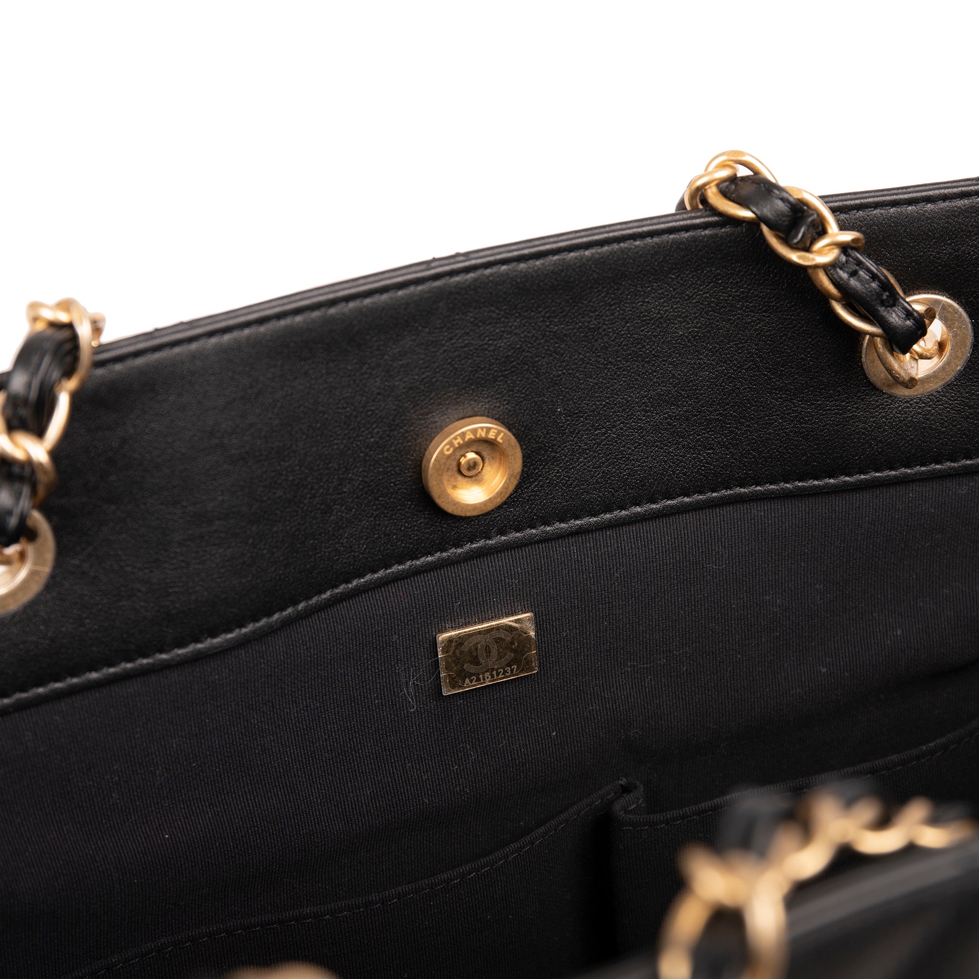 Chanel 2021 Grand Shopping Tote w/ Box & Receipt