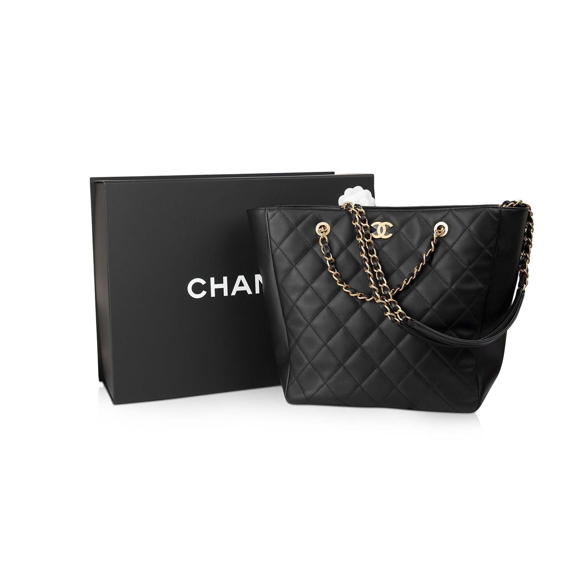 Chanel 2021 Grand Shopping Tote w/ Box & Receipt