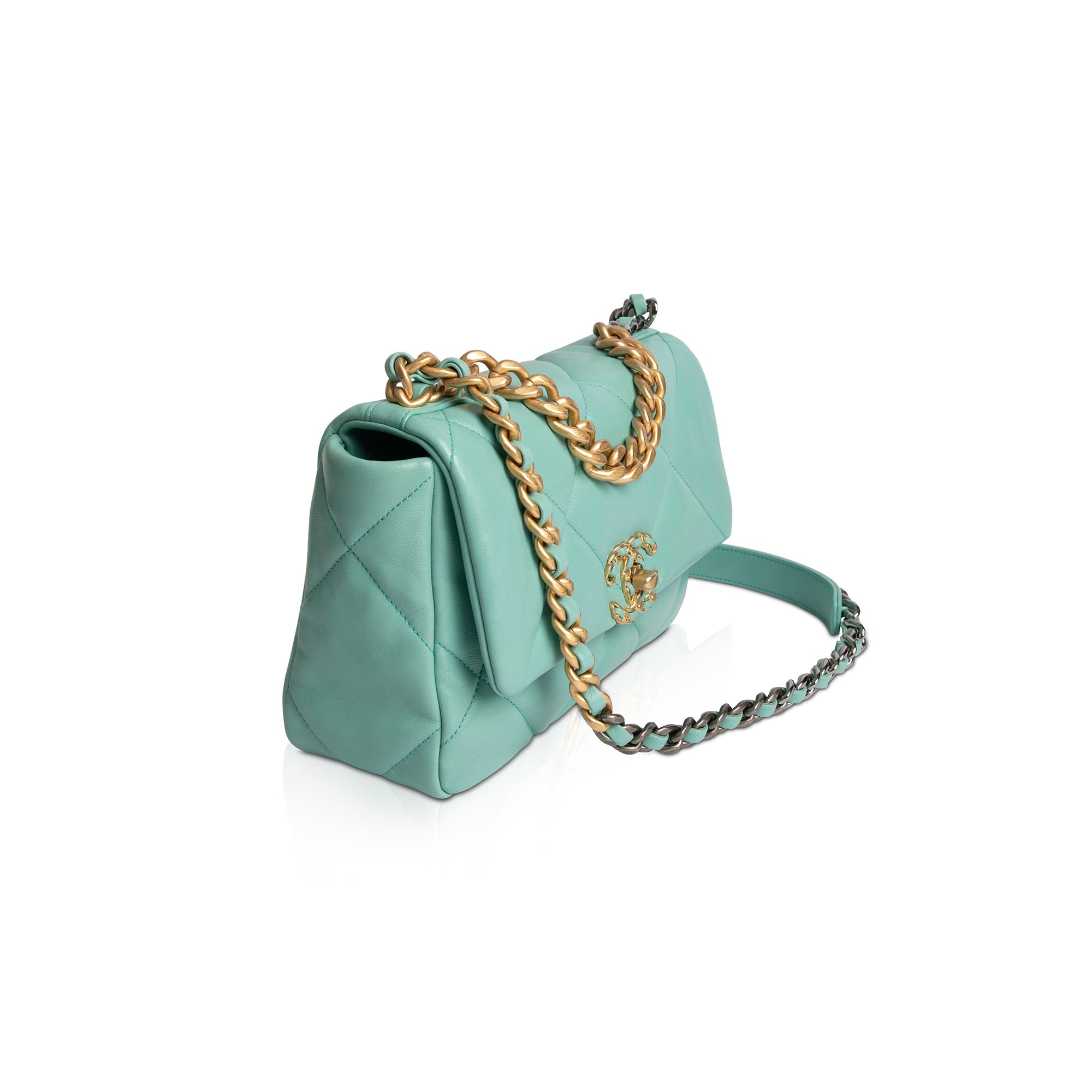 Chanel 2021 Medium 19 Flap Bag w/ Box & Authenticity Card