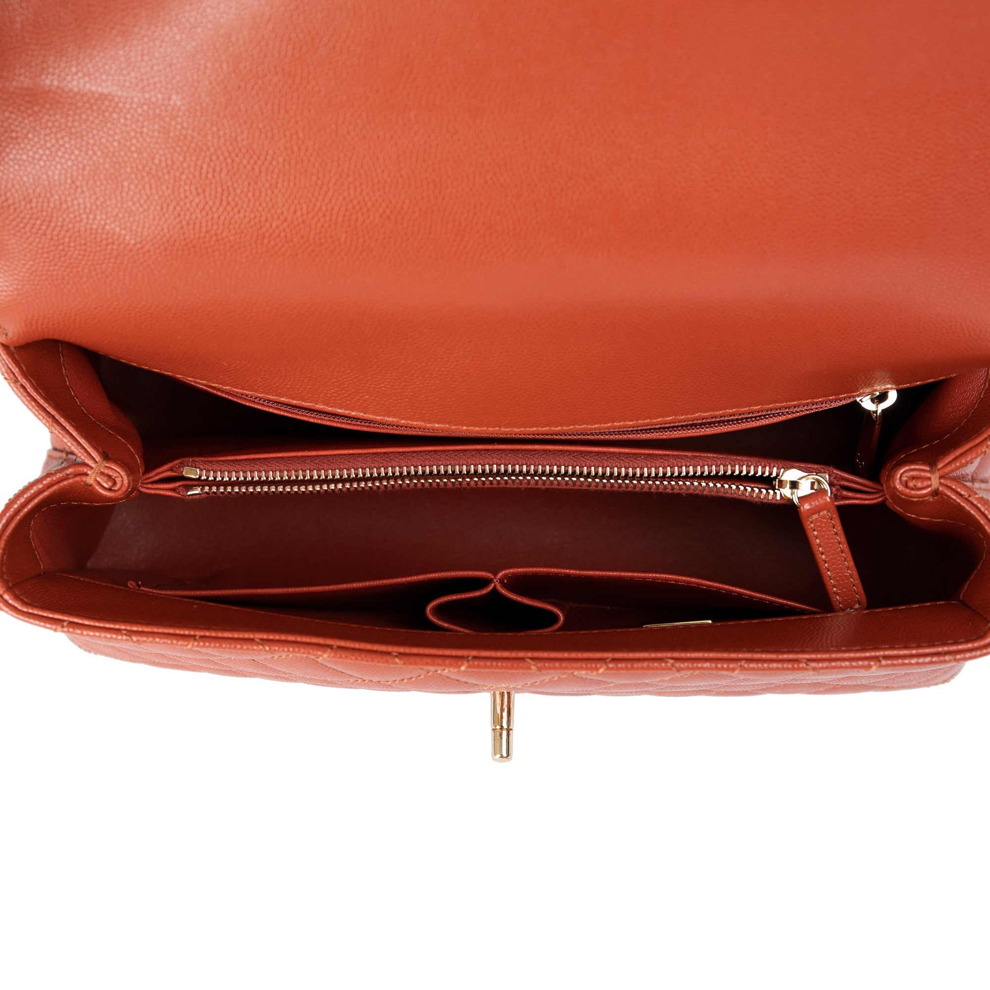 Chanel 2021 Medium Coco Handle Bag w/ Box