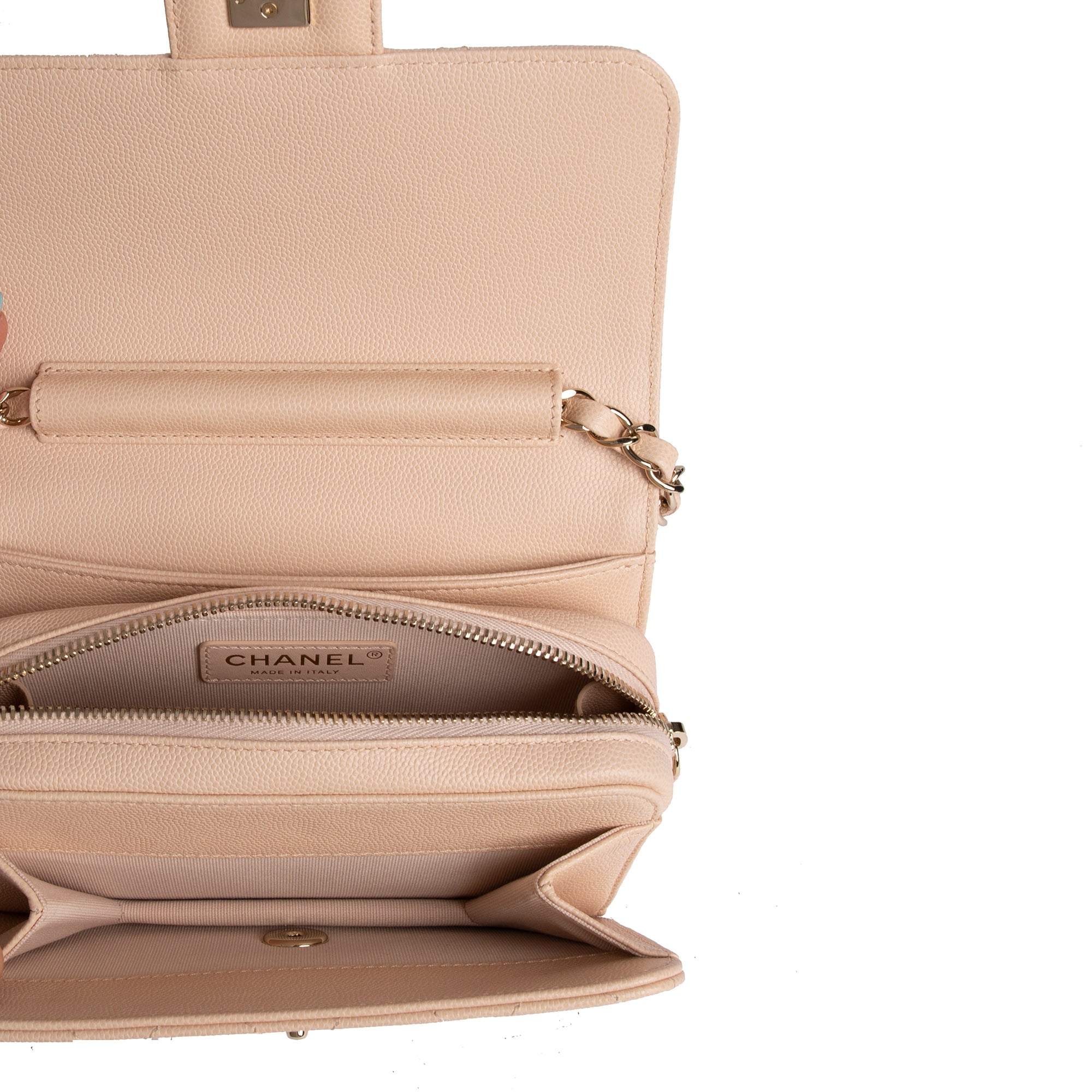 Chanel 2021 Mini Like A Wallet Flap Bag w/ Box