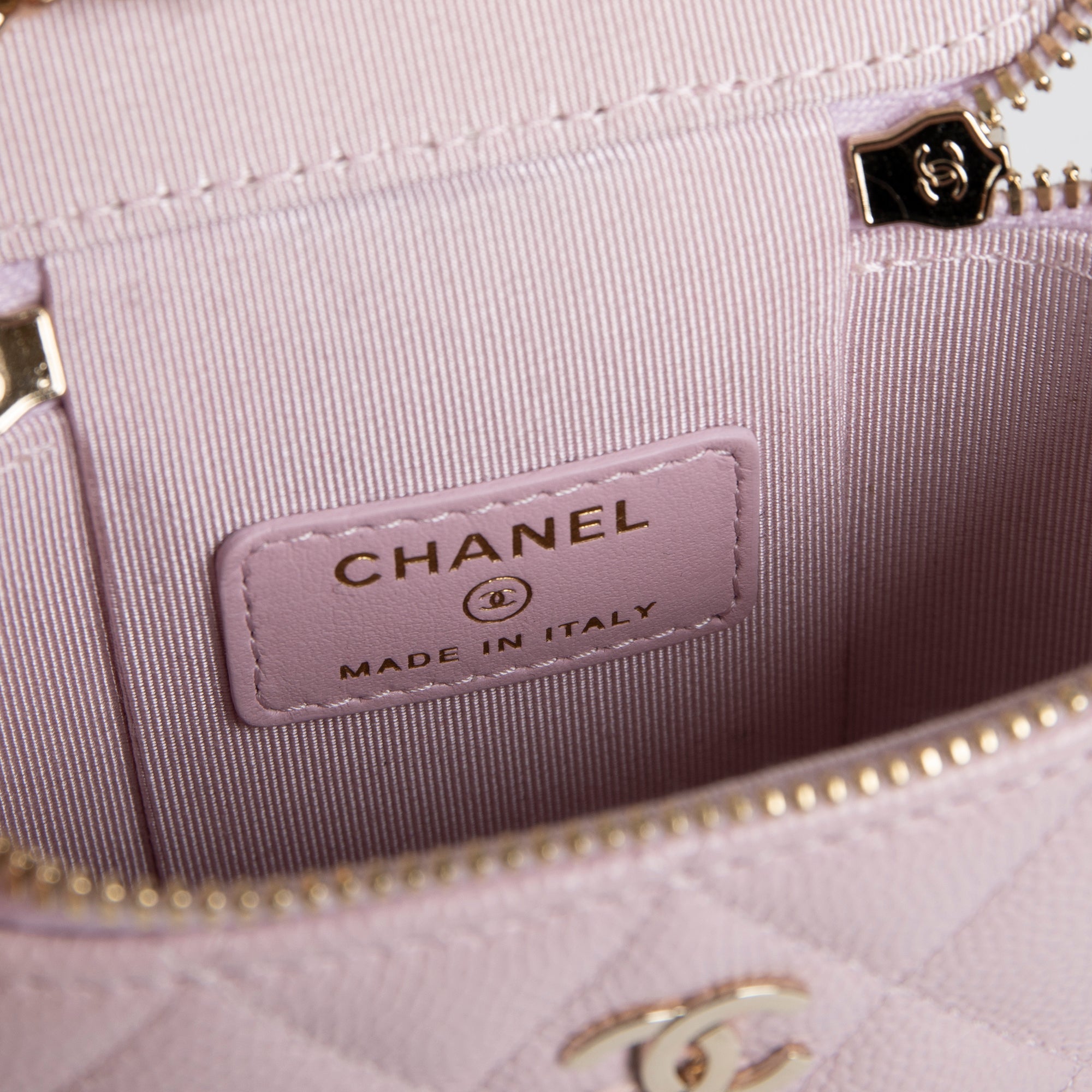 Chanel 2021 Small Vanity Case w/ Box & Authenticity Card