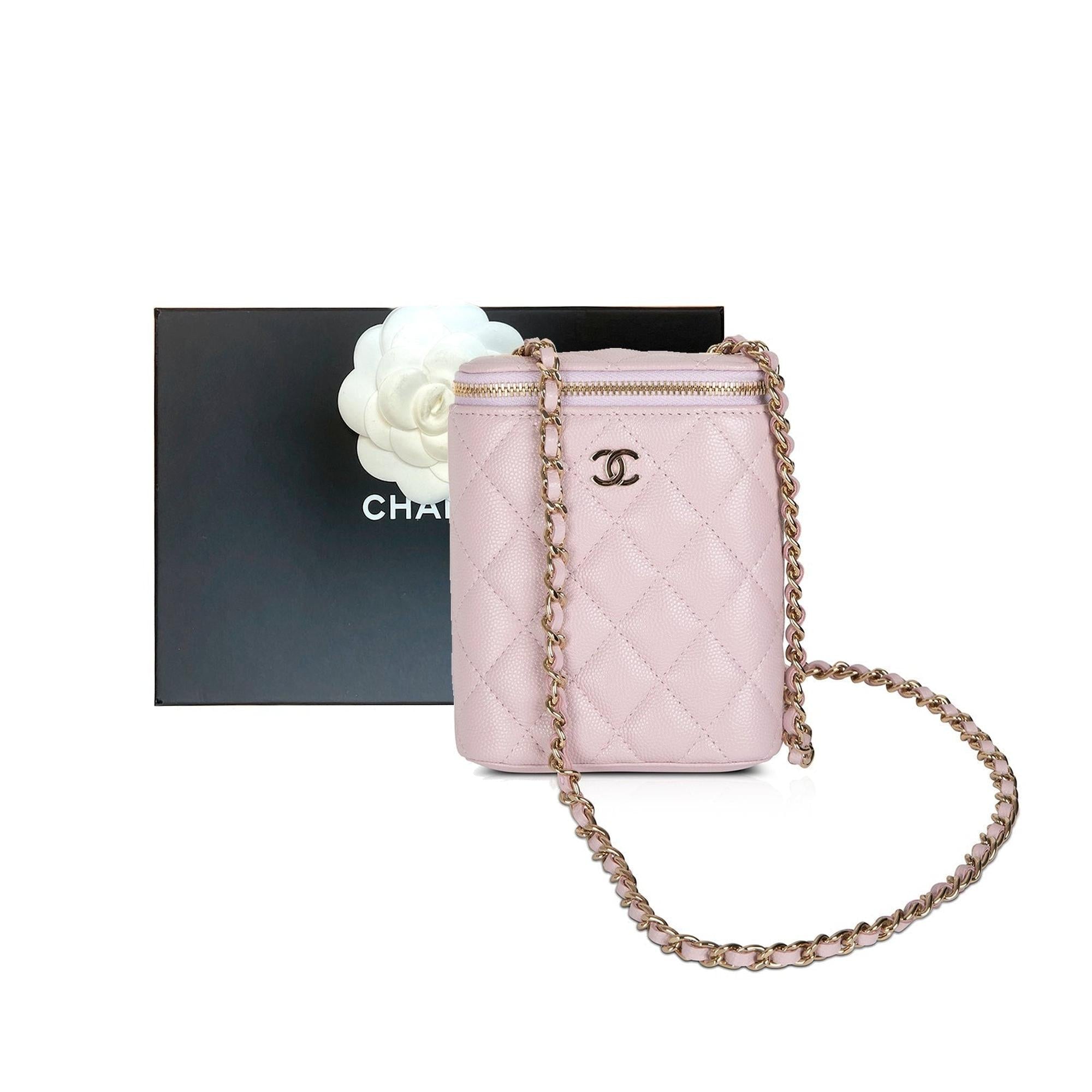 Chanel 2021 Small Vanity Case w/ Box & Authenticity Card