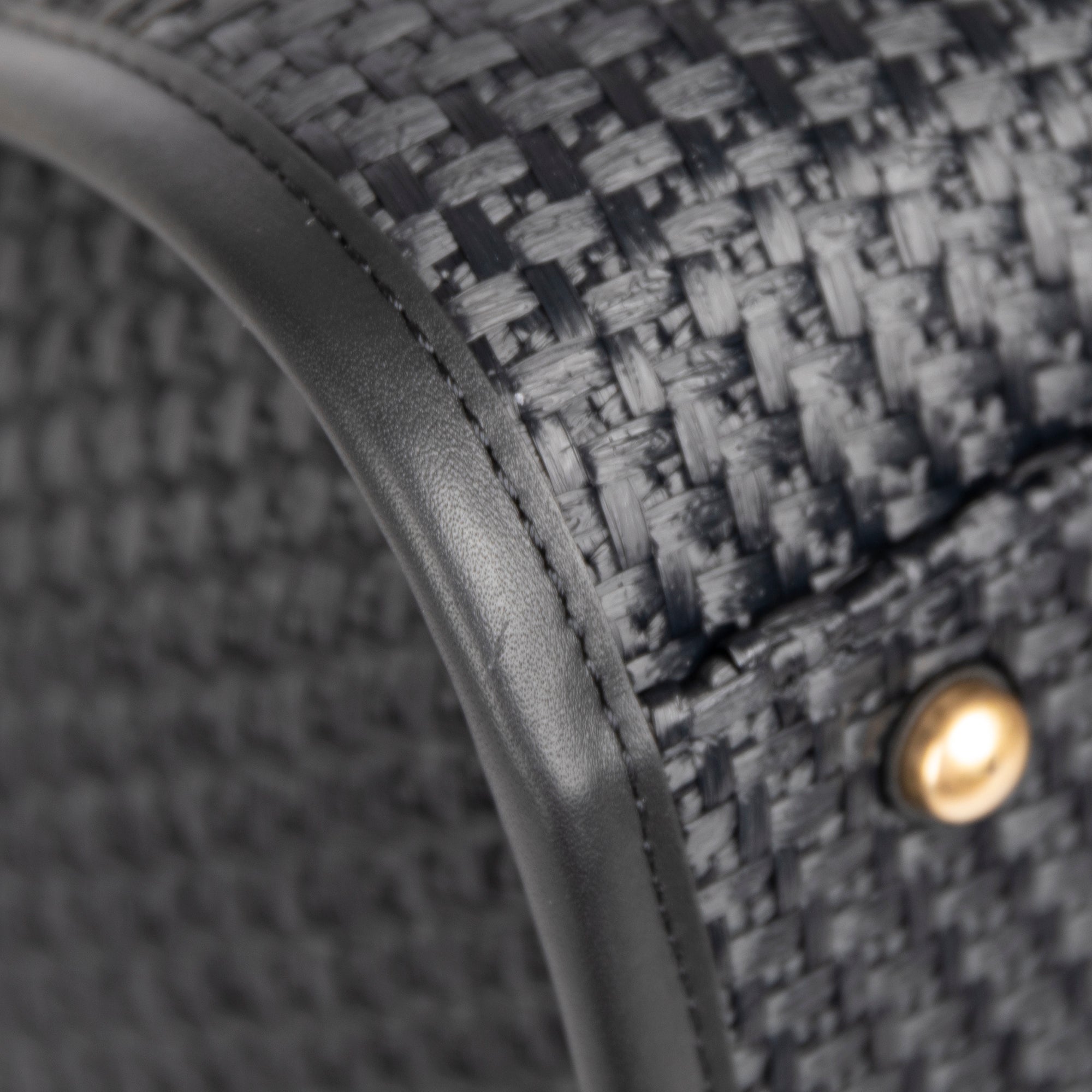 Chanel 2021 Straw Raffia Calfskin Chain Medium Deauville Tote w/ Box, Receipt & Authenticity Card