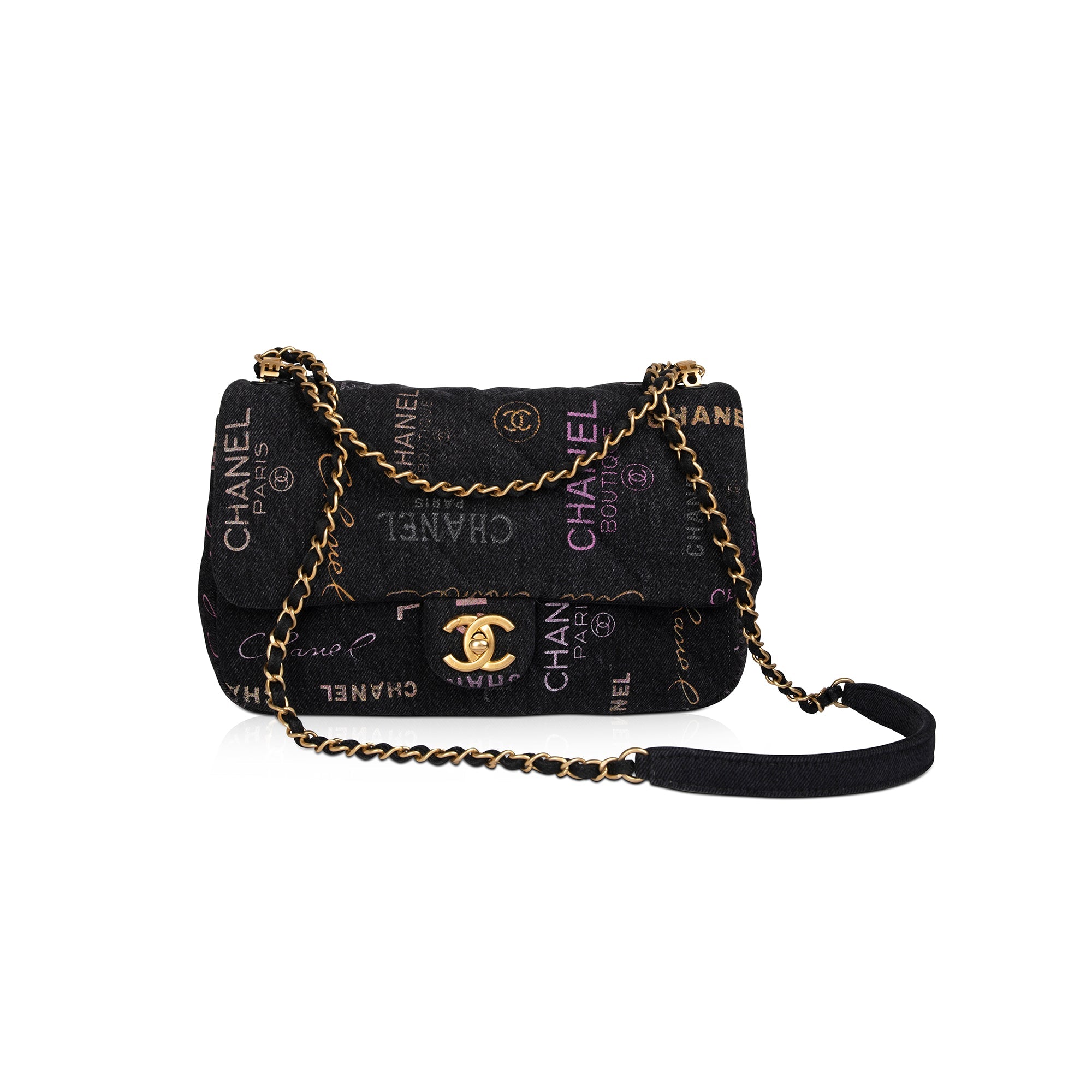 Chanel 2022 Denim Mood Medium Flap Bag w/ Box