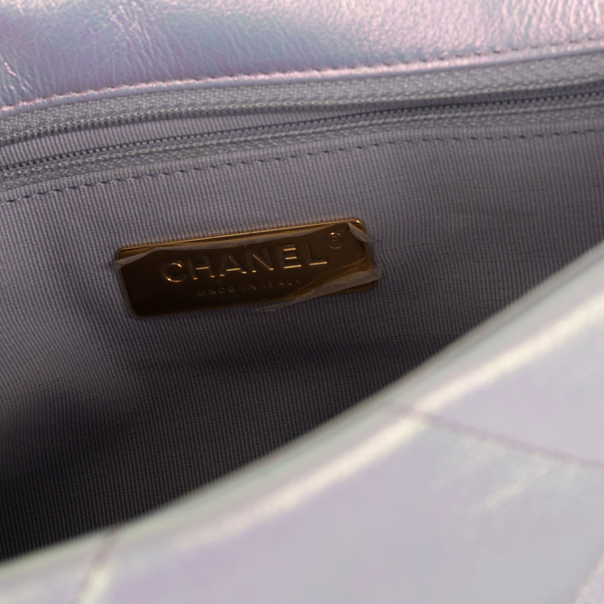 Chanel 2022 Iridescent Medium 19 Flap Bag w/ Box