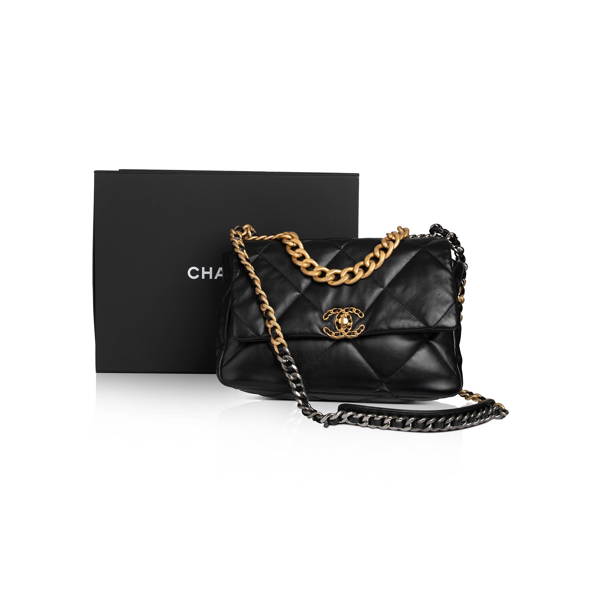 Chanel 2022 Large 19 Flap Bag w/ Box