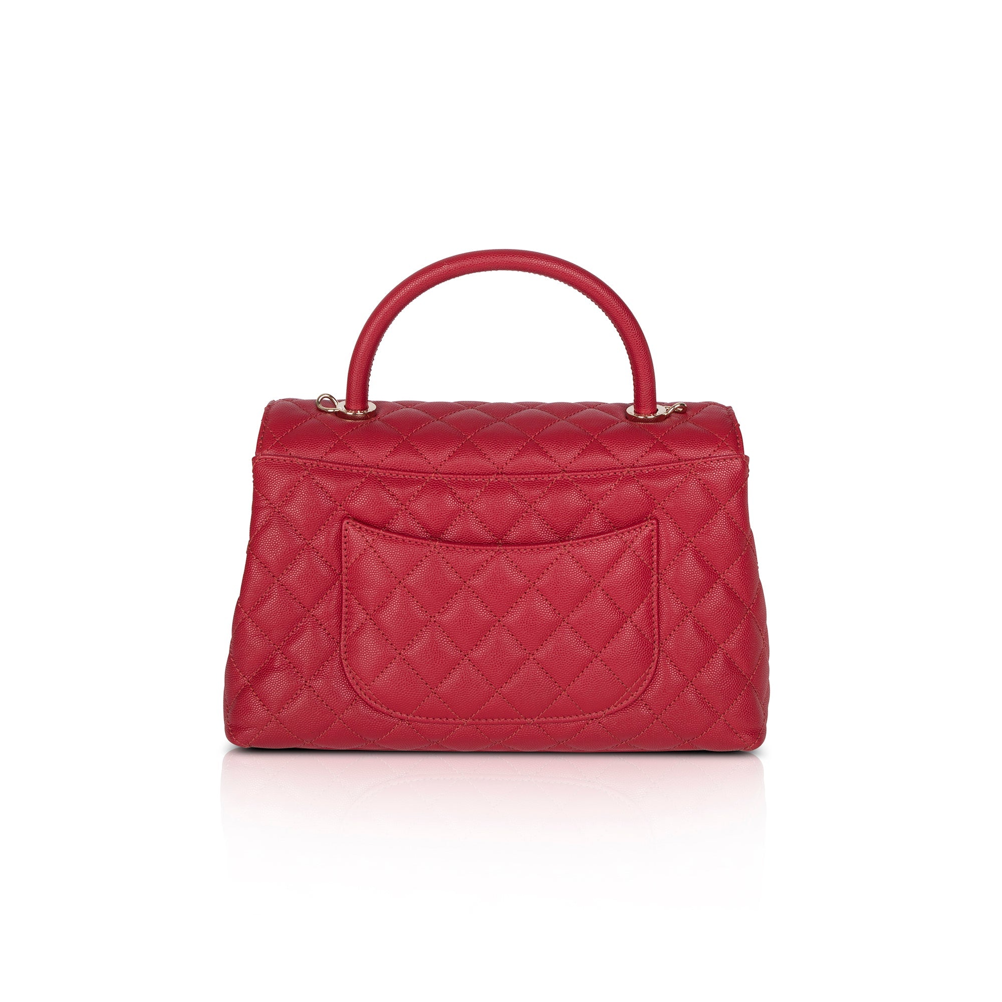 Chanel 2022 Medium Coco Handle Bag w/ Box