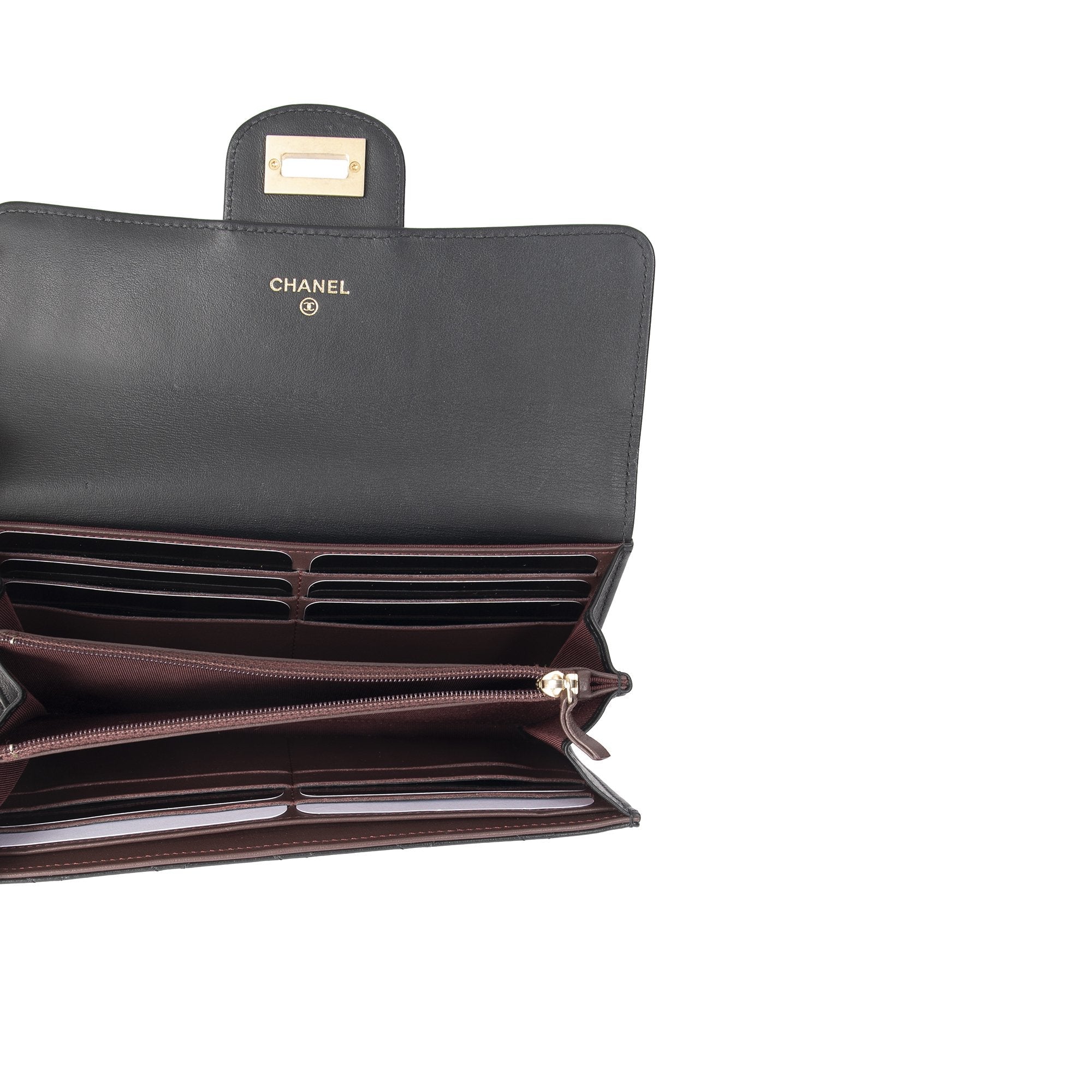 Chanel 2.55 Long Flap Wallet w/ Box