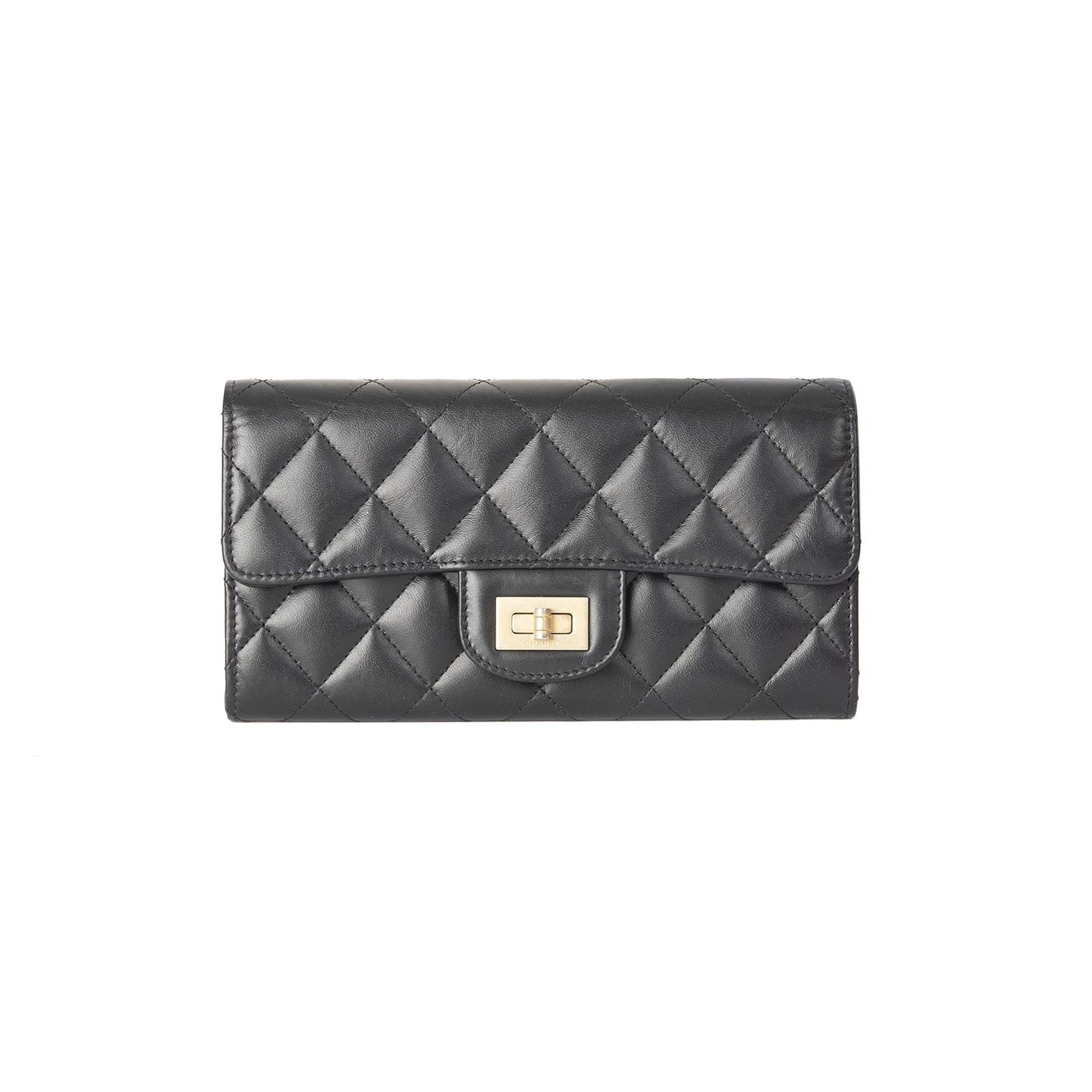 Chanel 2.55 Long Flap Wallet w/ Box
