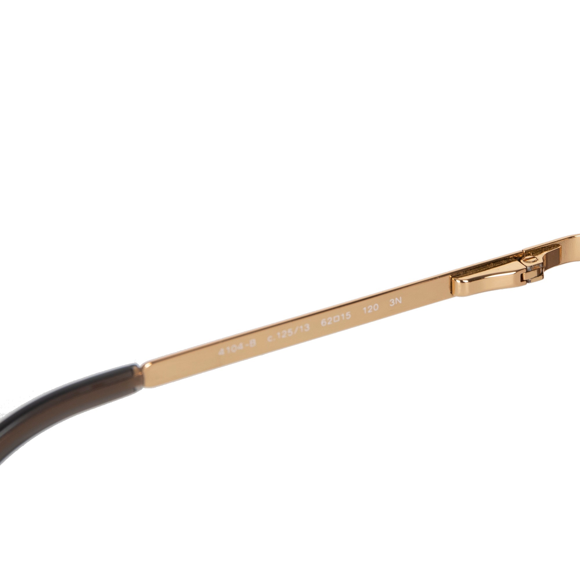 Chanel 4104-B Crystal CC Logo Sunglasses w/ Case