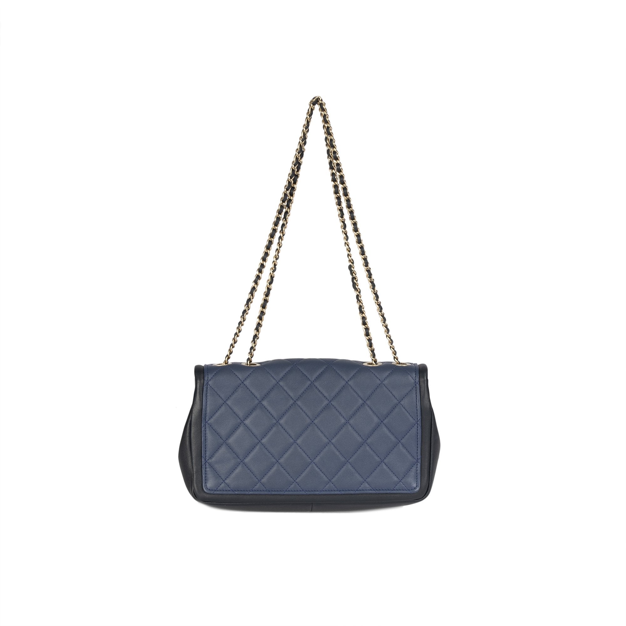 Chanel Bicolor Graphic Medium Flap Bag
