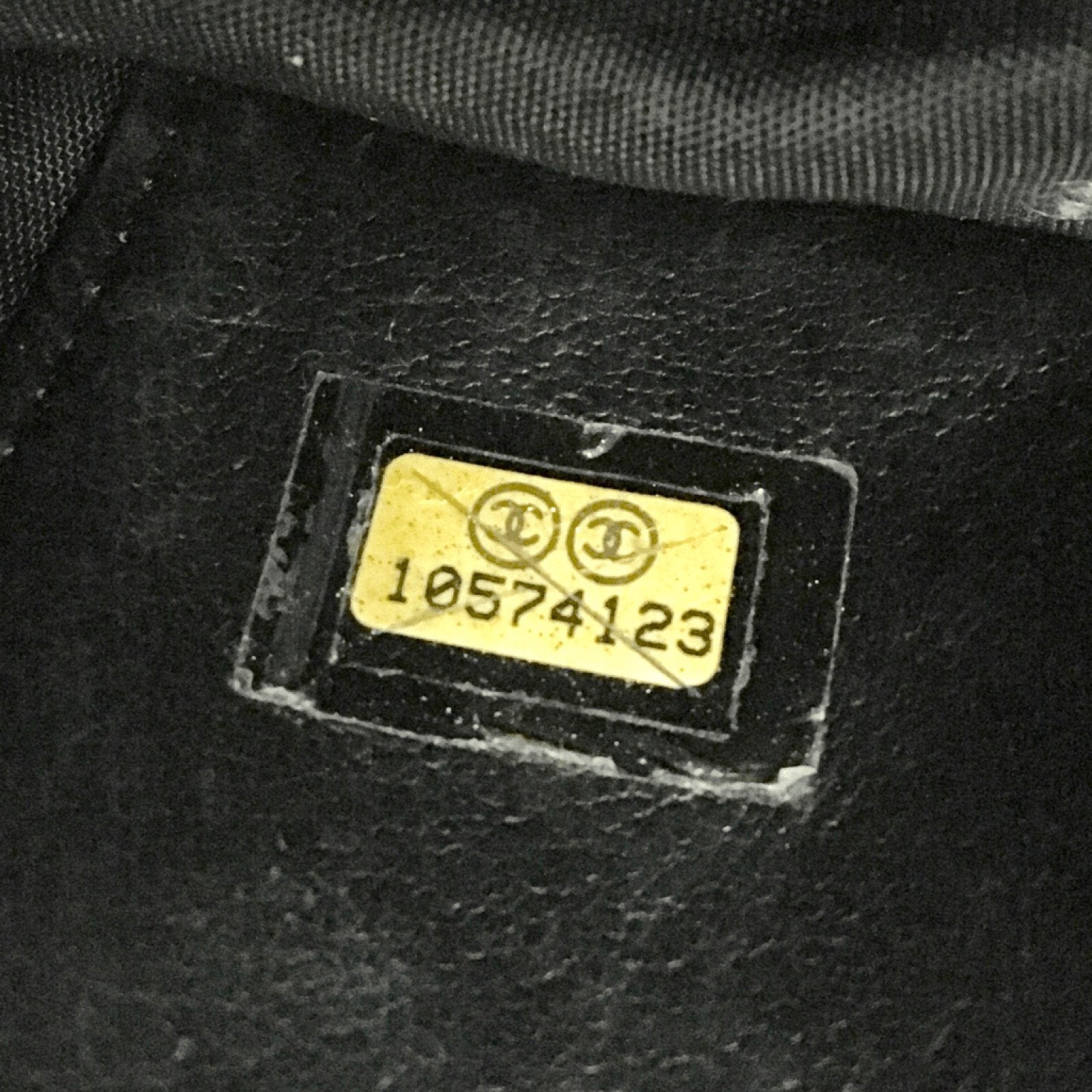 Chanel Black Caviar Timeless WOC