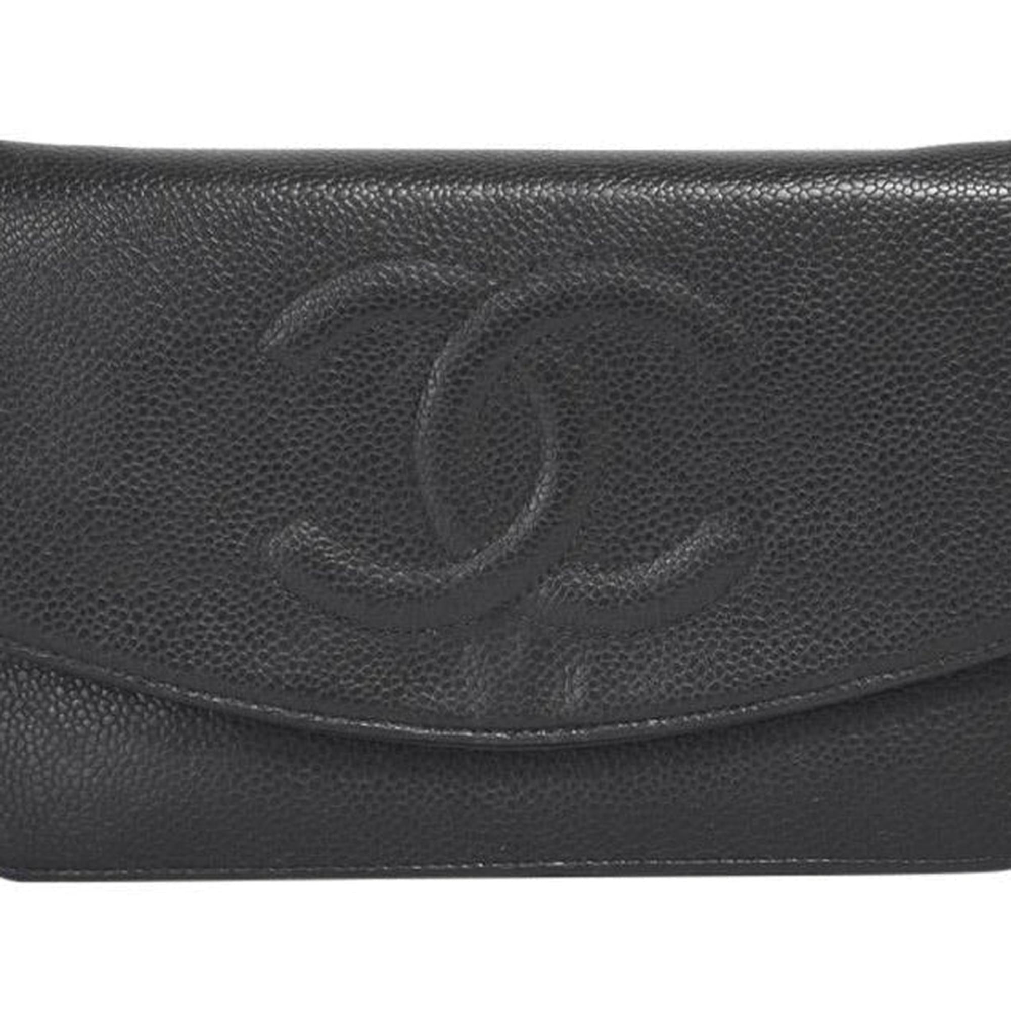 Chanel Black Caviar Timeless WOC