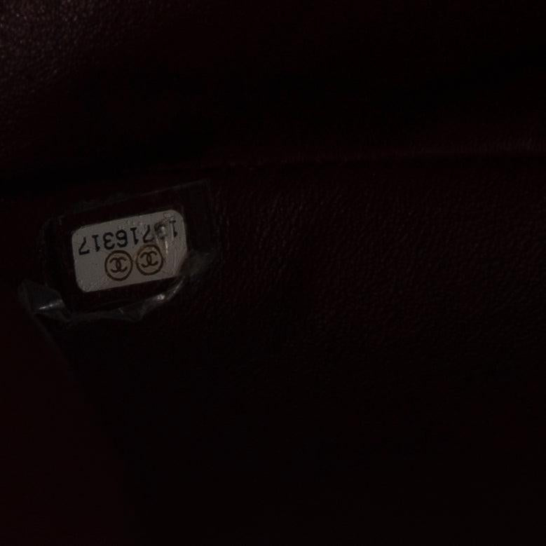 Chanel Black Lambskin Classic Jumbo Single Flap Bag