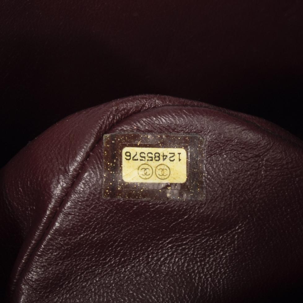 Chanel Black Lambskin Classic Jumbo Single Flap Bag