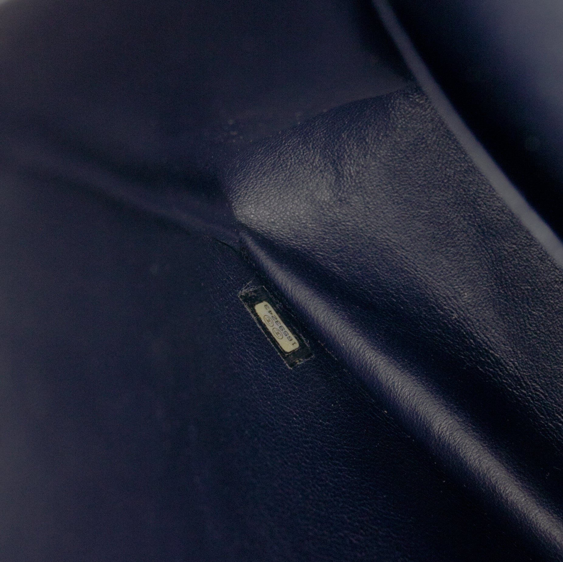 Chanel Black Lambskin Classic Maxi Double Flap Bag w/ Box