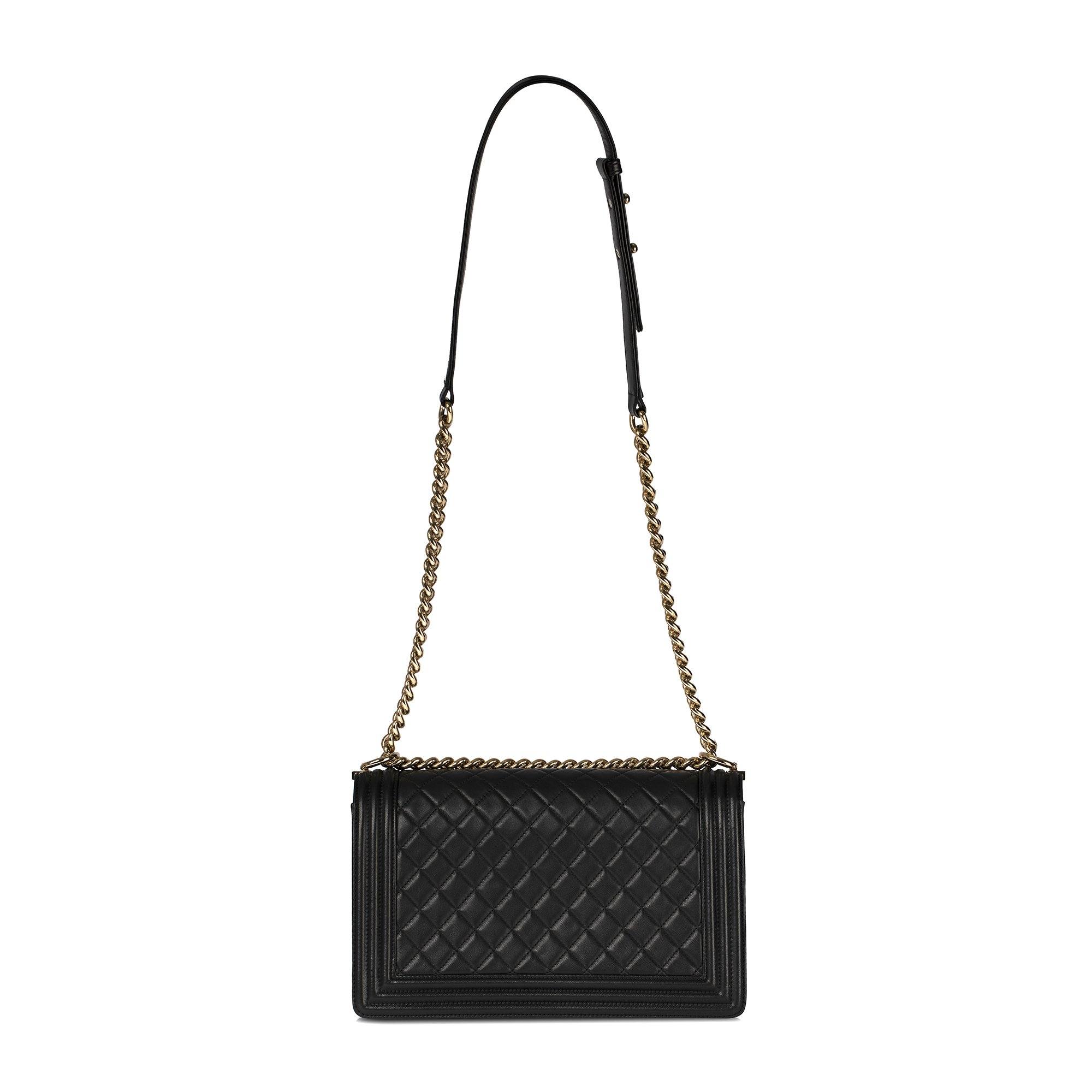 Chanel Black Large Boy Bag