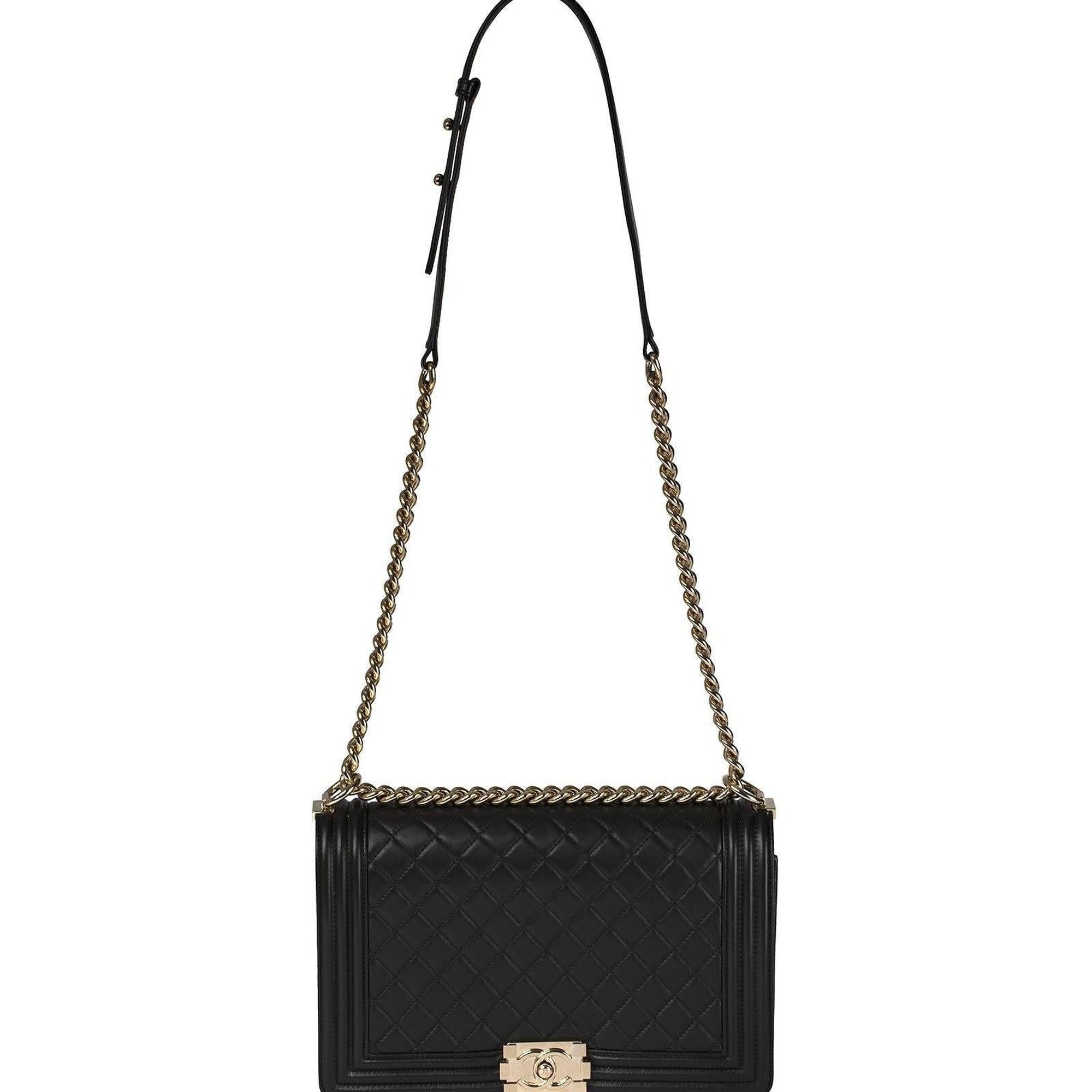 Chanel Black Large Boy Bag