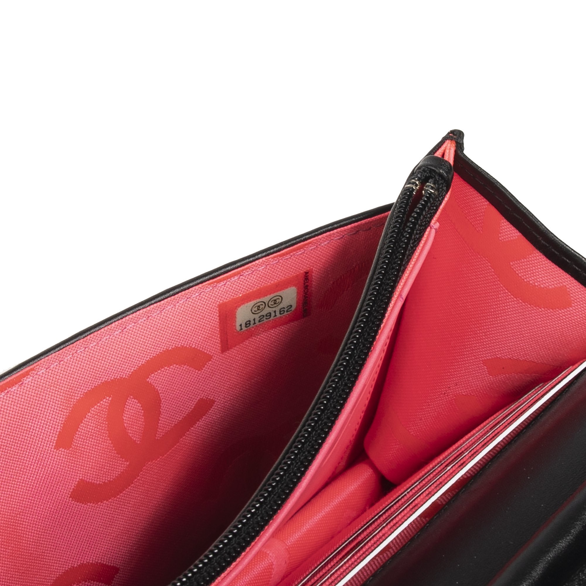 Chanel Black Ligne Cambon Wallet on Chain w/ Authenticity Card