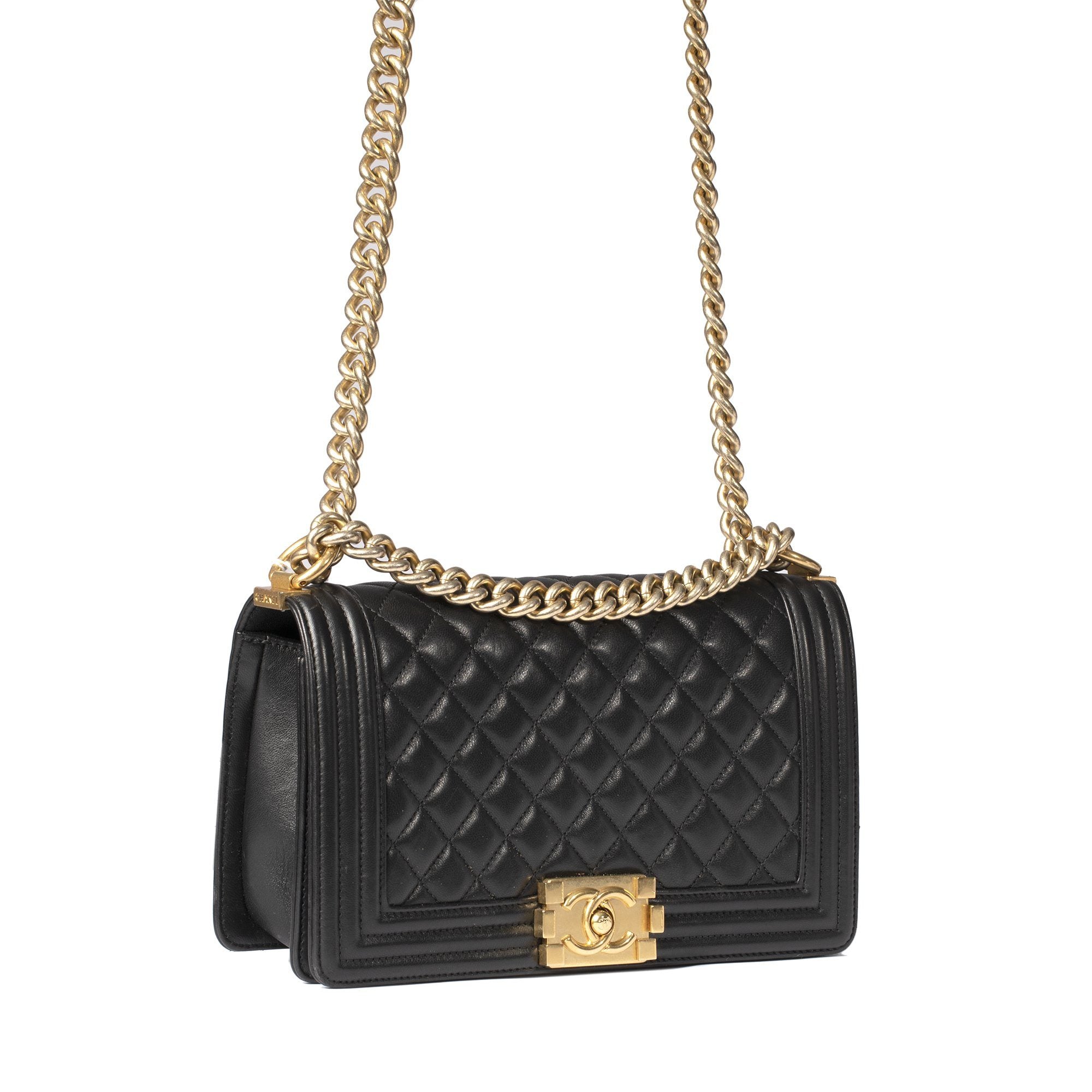 Chanel Black Medium Boy Bag