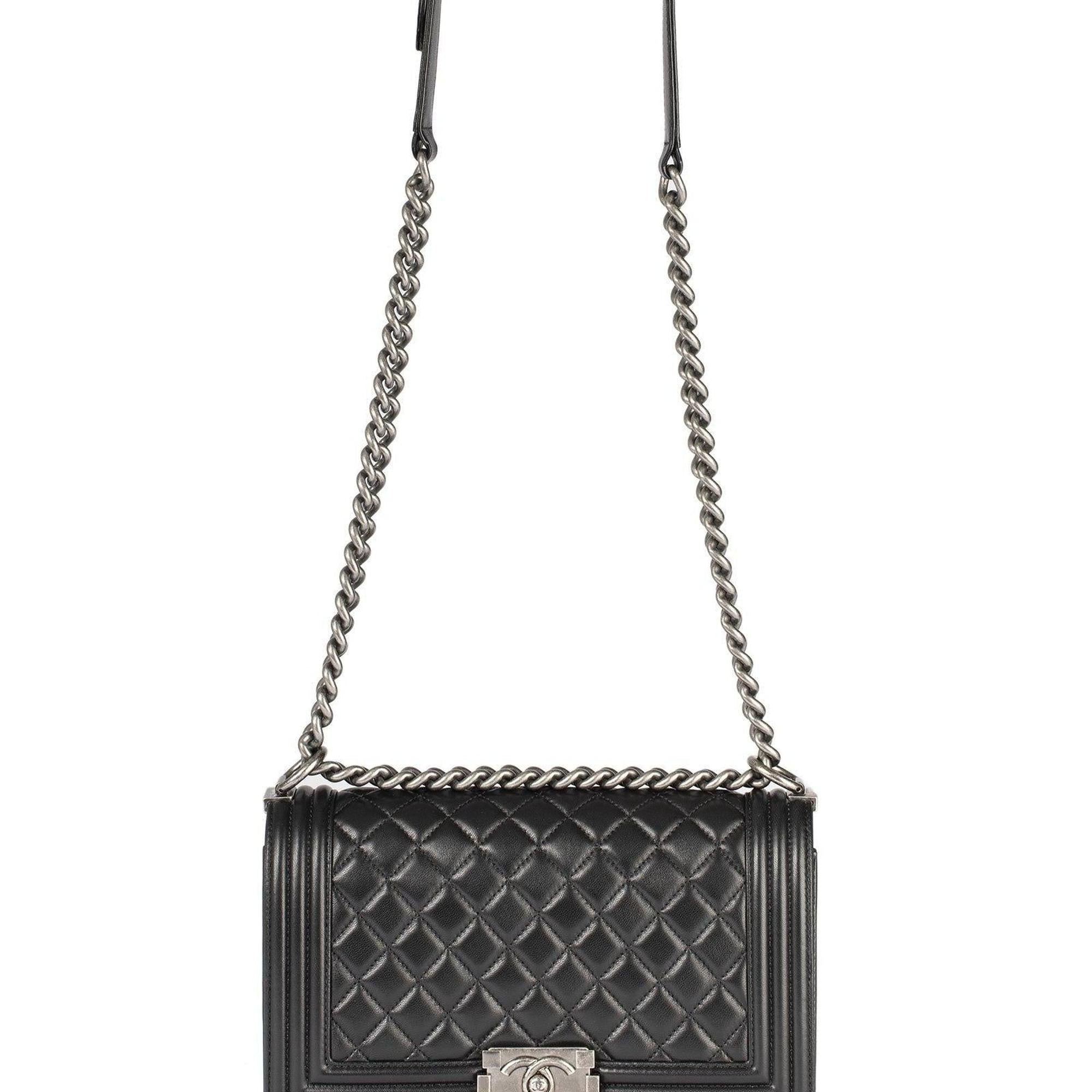 Chanel Black Medium Boy Bag