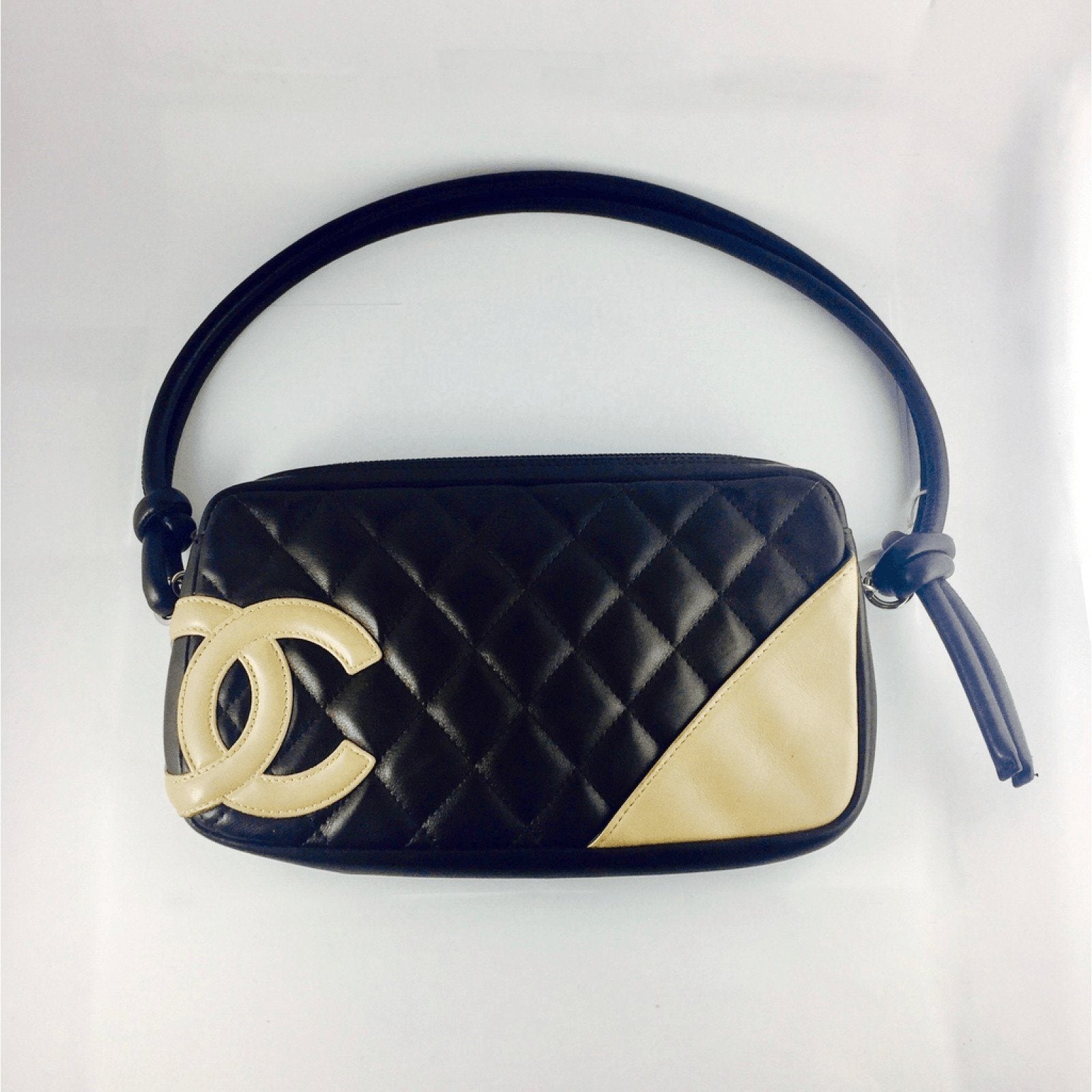 Chanel Brown Ligne Mini Bowler