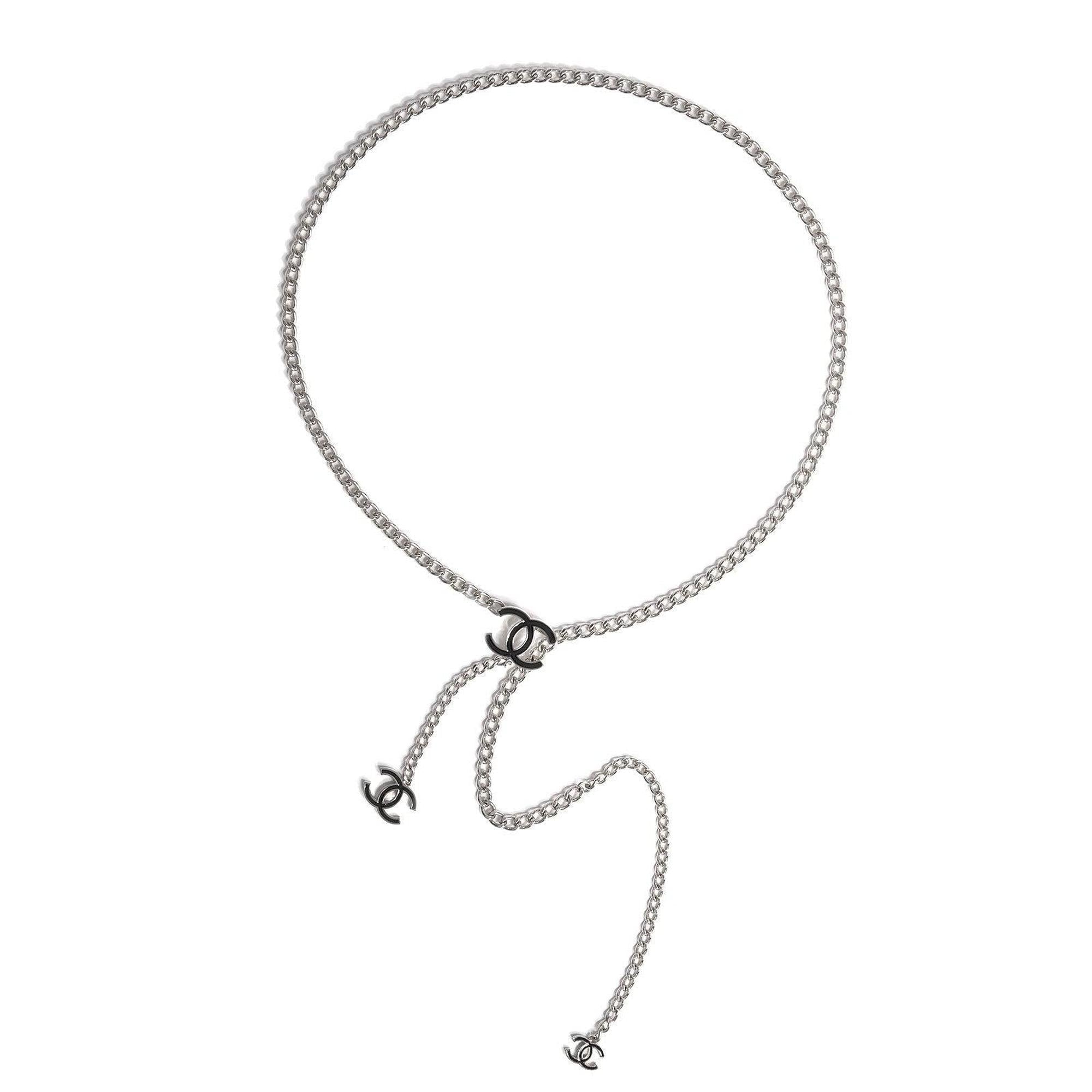 Chanel CC Chain-Link Belt w/ Box