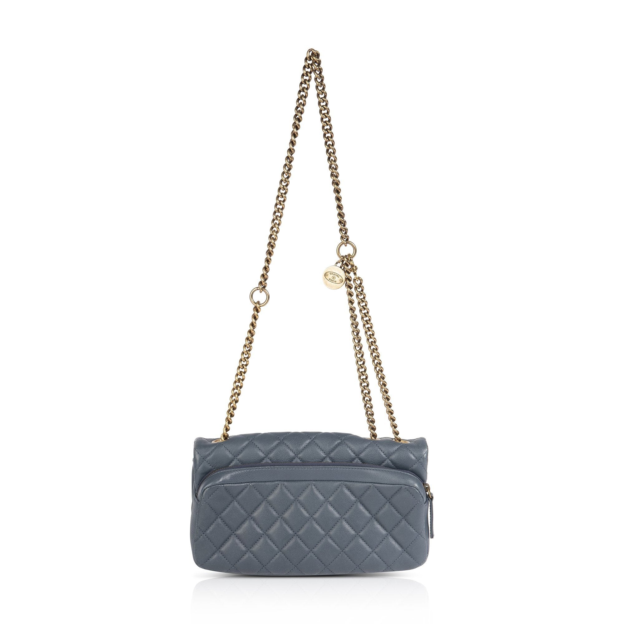 Chanel CC Crown Flap Bag w/ Box