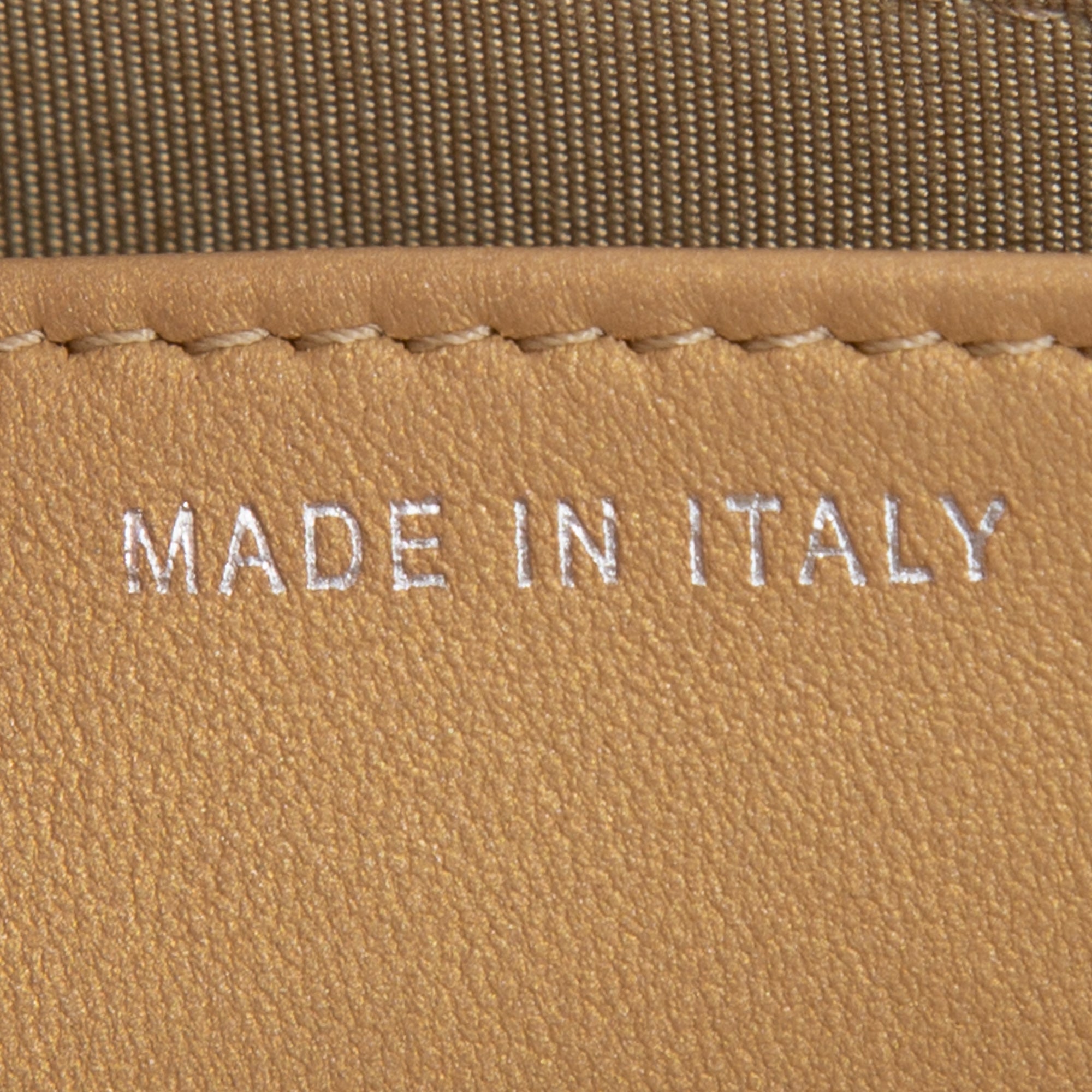 Chanel Camellia Studded Wallet on Chain w/ Authenticity Card