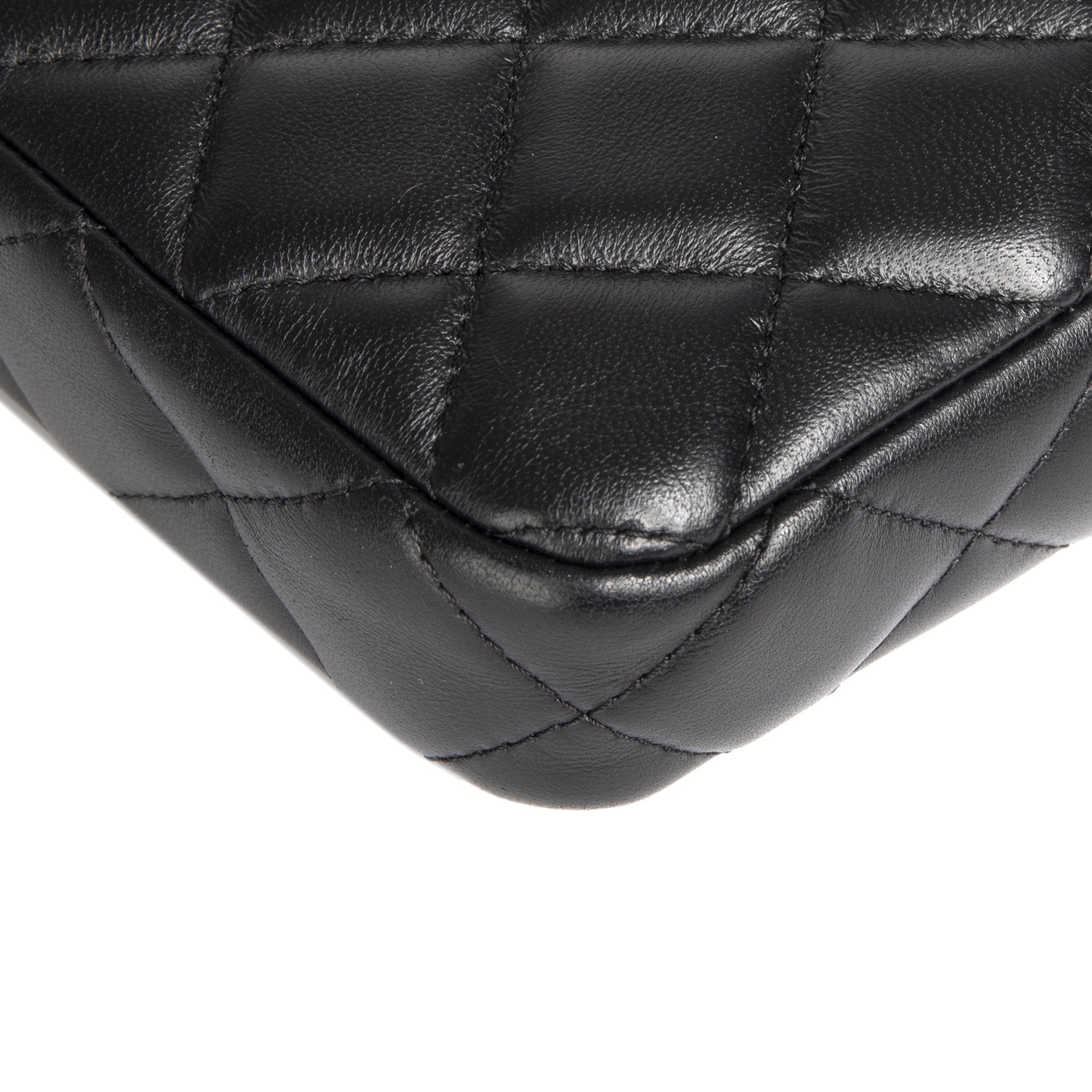 Chanel Classic Double Zip Wallet on Chain w/ Box & Authenticity Card