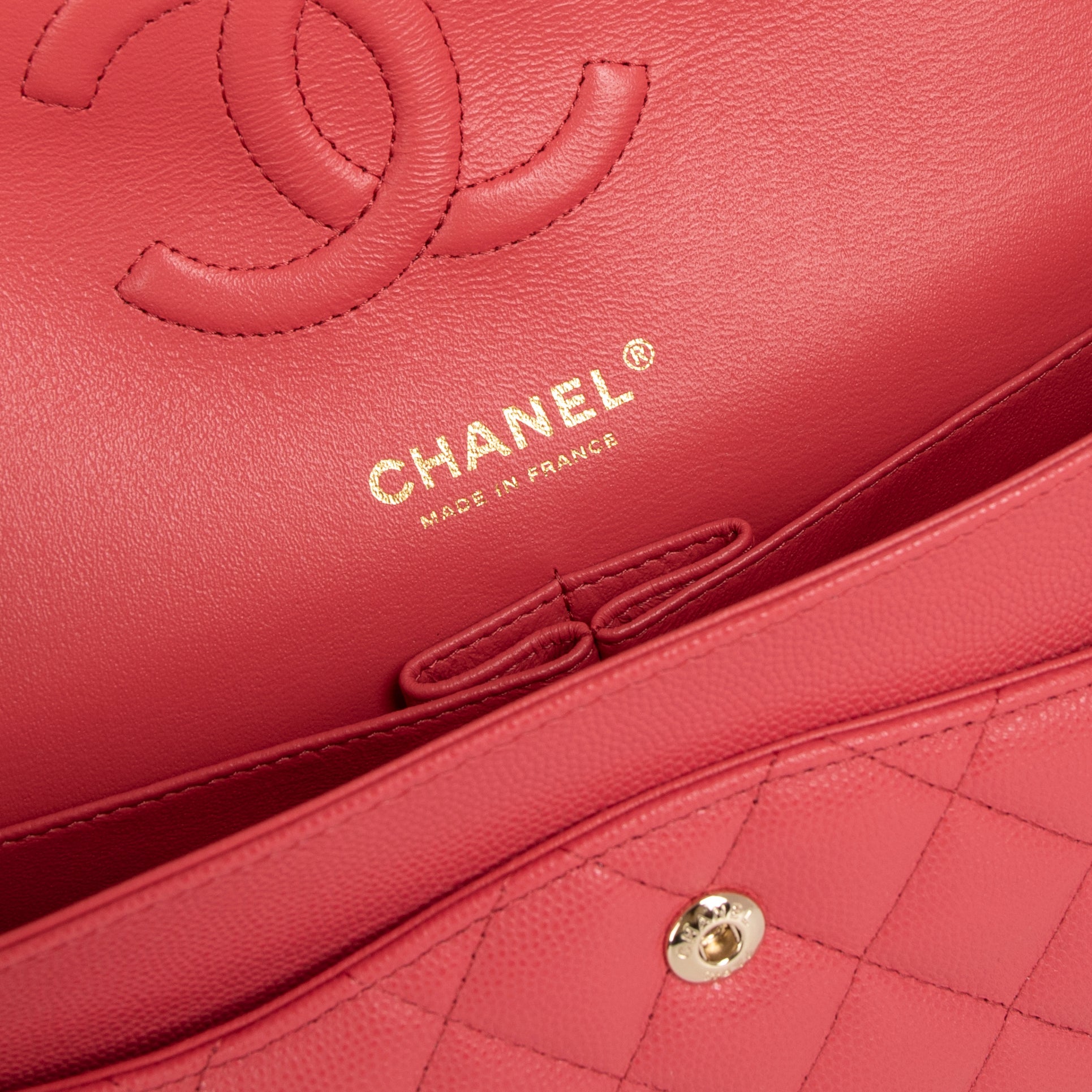 Chanel Classic Medium Double Flap Bag w/ Box, Authenticity Card & Receipt