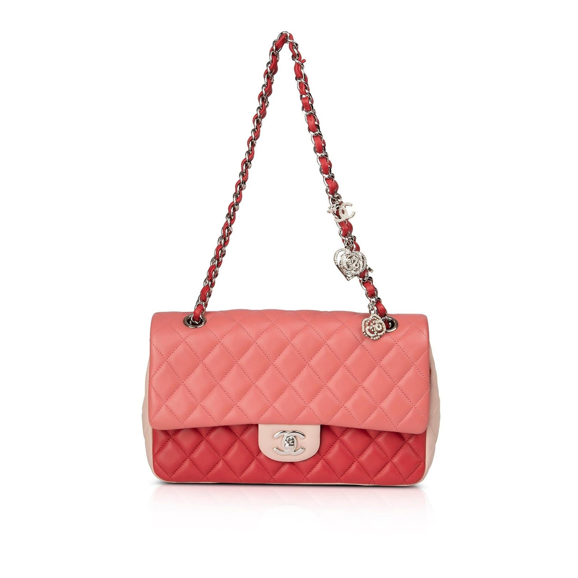 Chanel Classic Medium Valentine Flap Bag