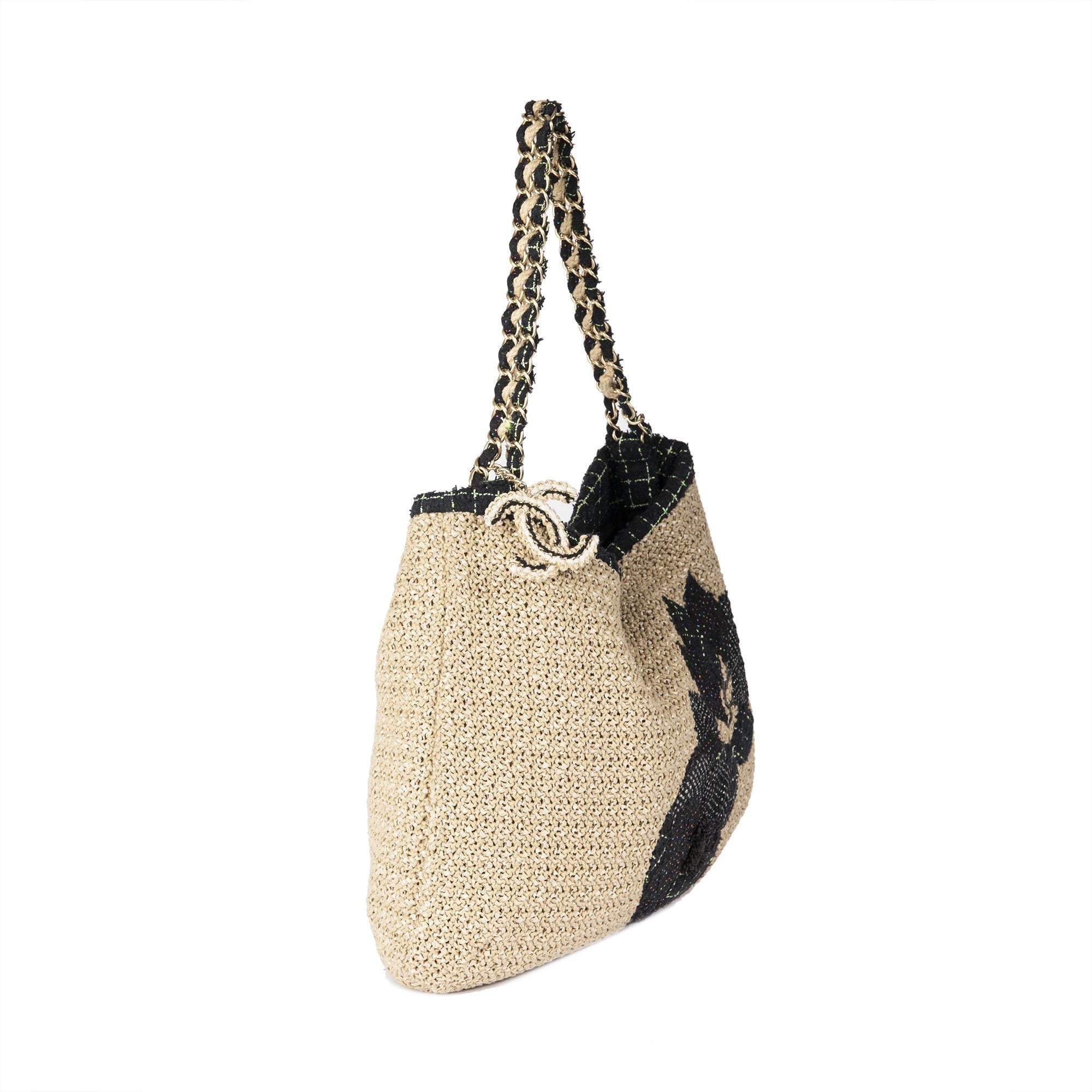 Chanel Coco Country Camellia Large Tote