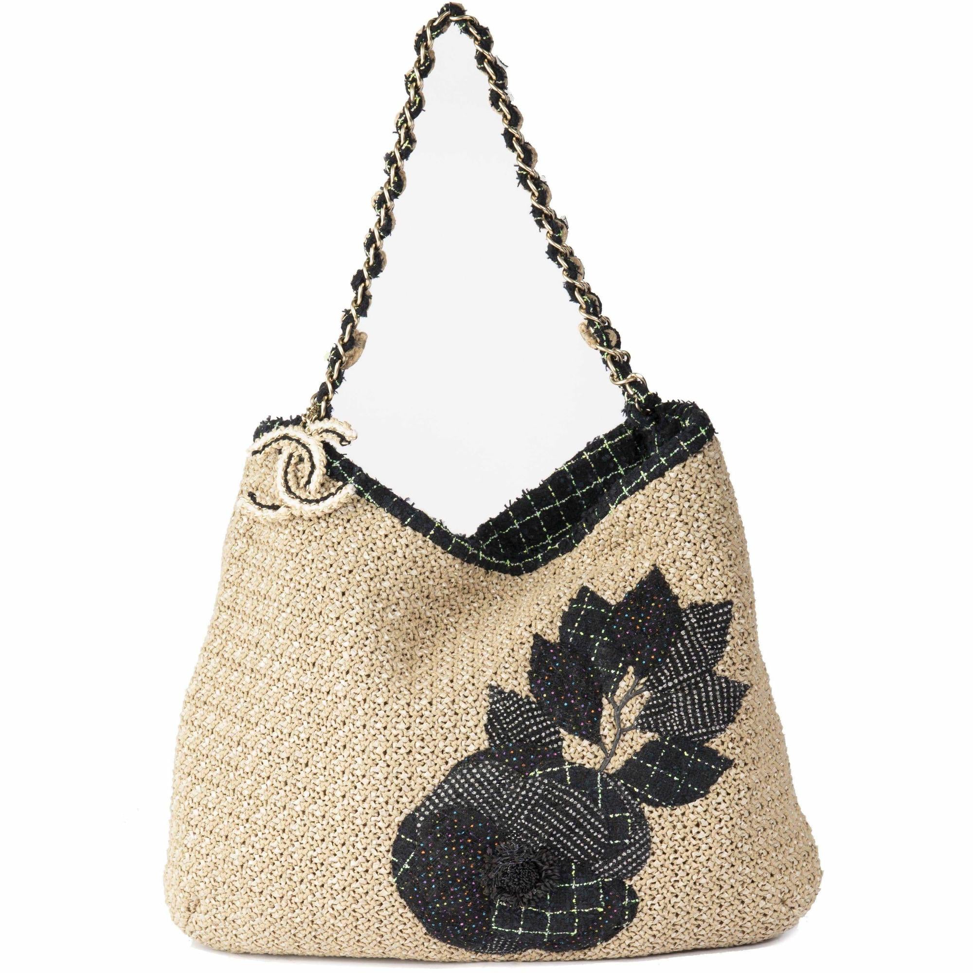 Chanel Coco Country Camellia Large Tote